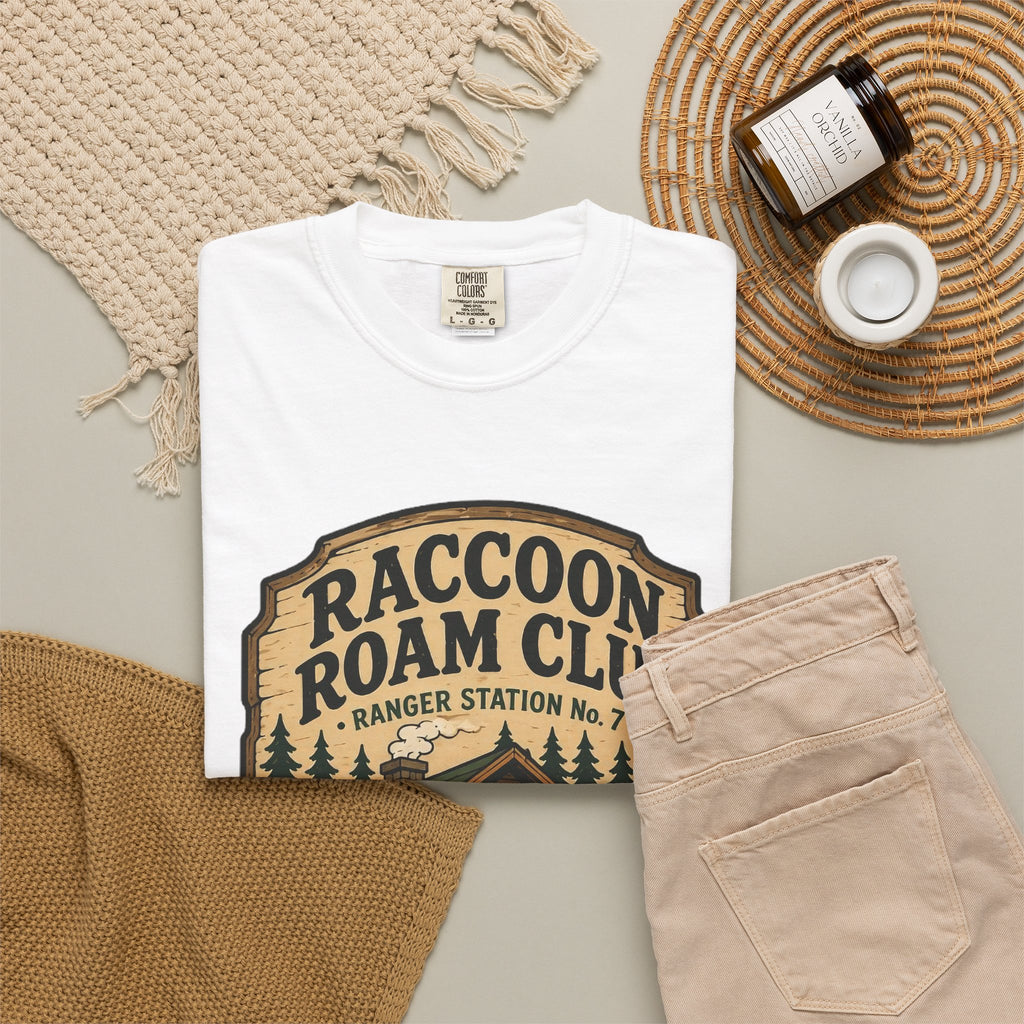 Raccoon Roam Club Ranger Station T-Shirt