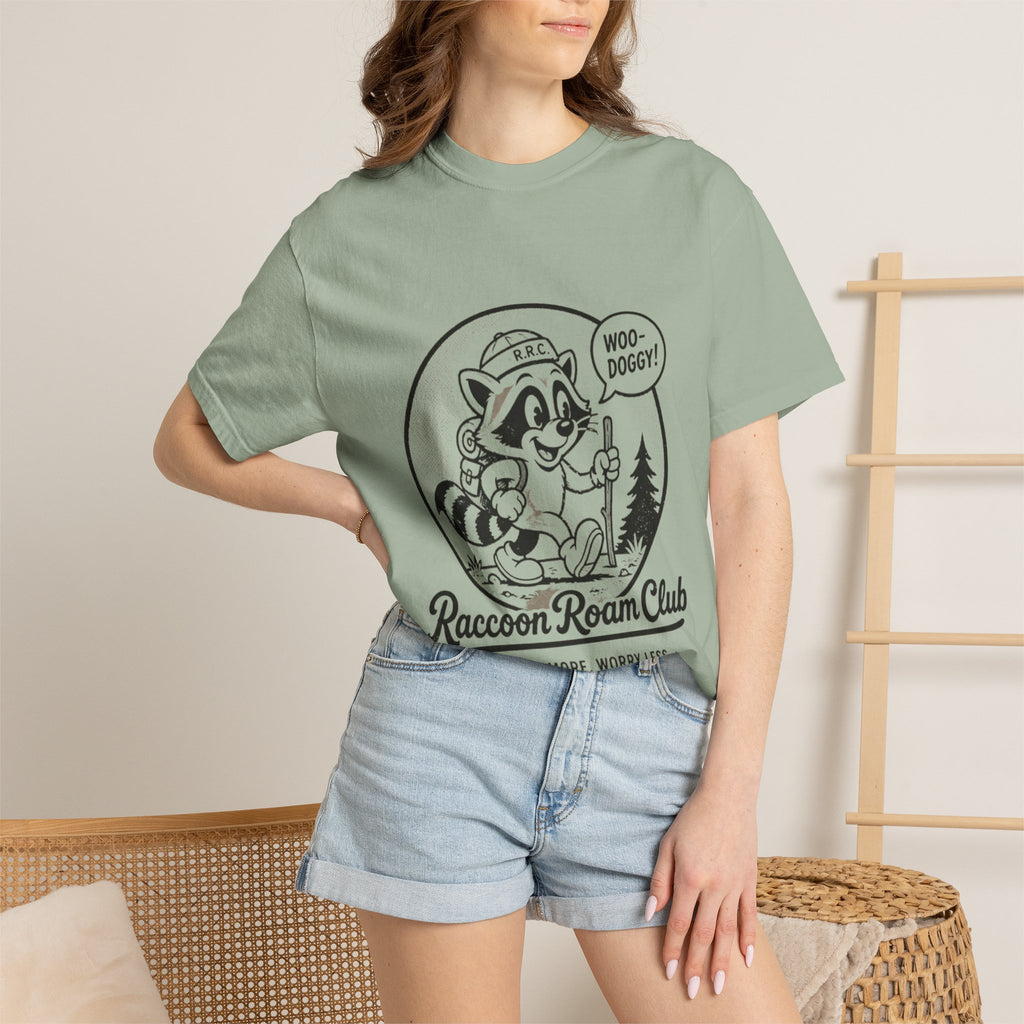 Raccoon Roam Club Vintage Graphic Tee