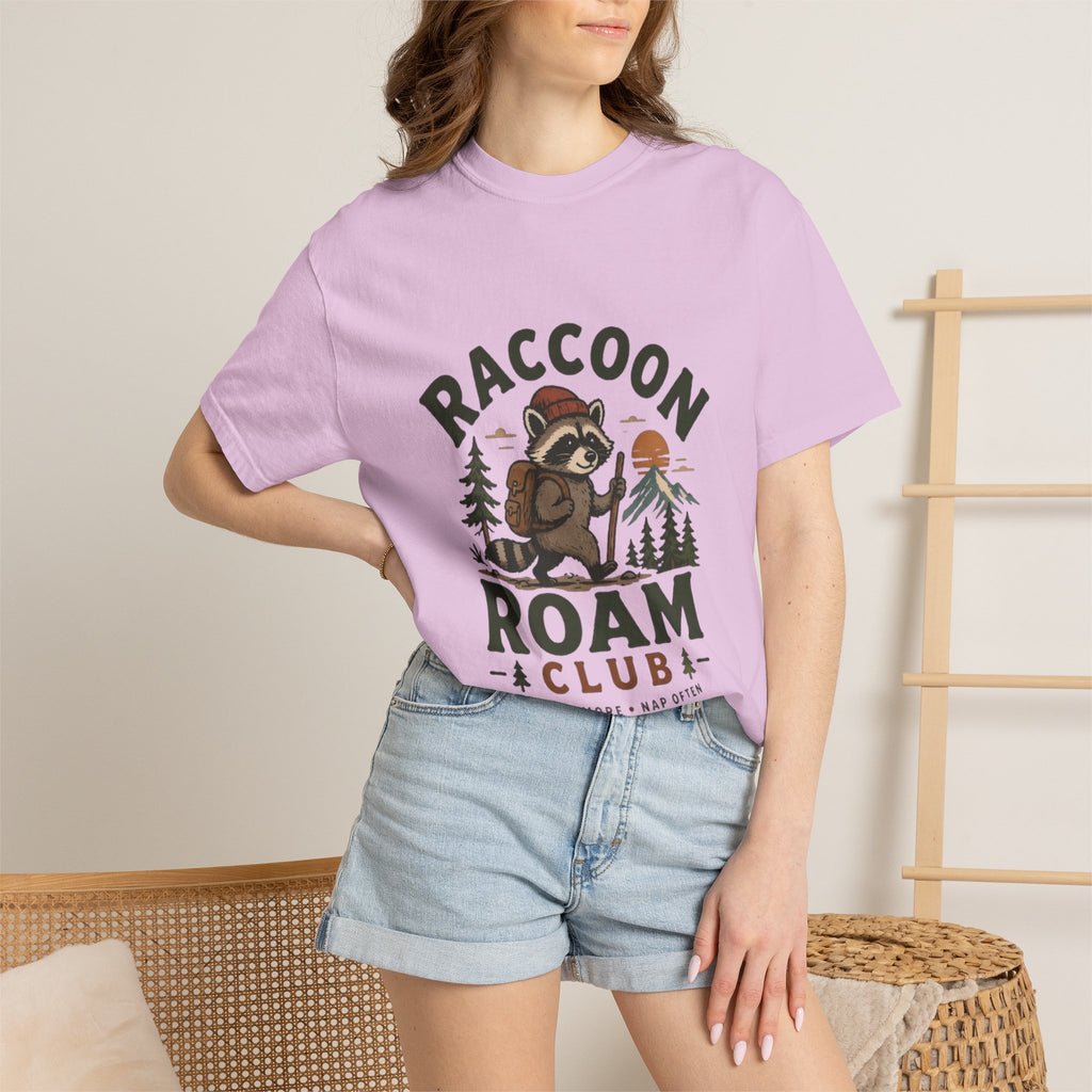 Raccoon Roam Club Branded T Shirt!