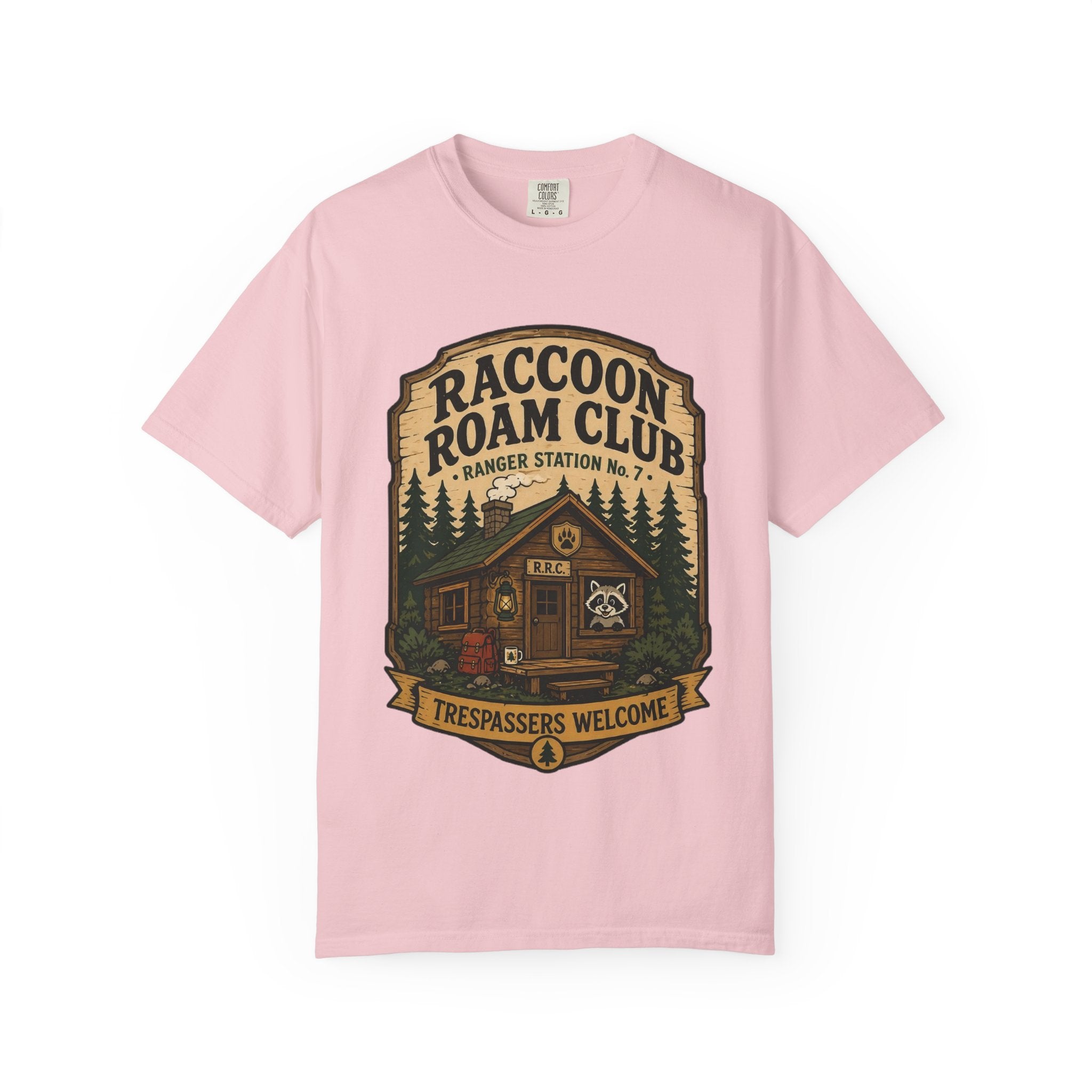 Raccoon Roam Club Ranger Station T-Shirt