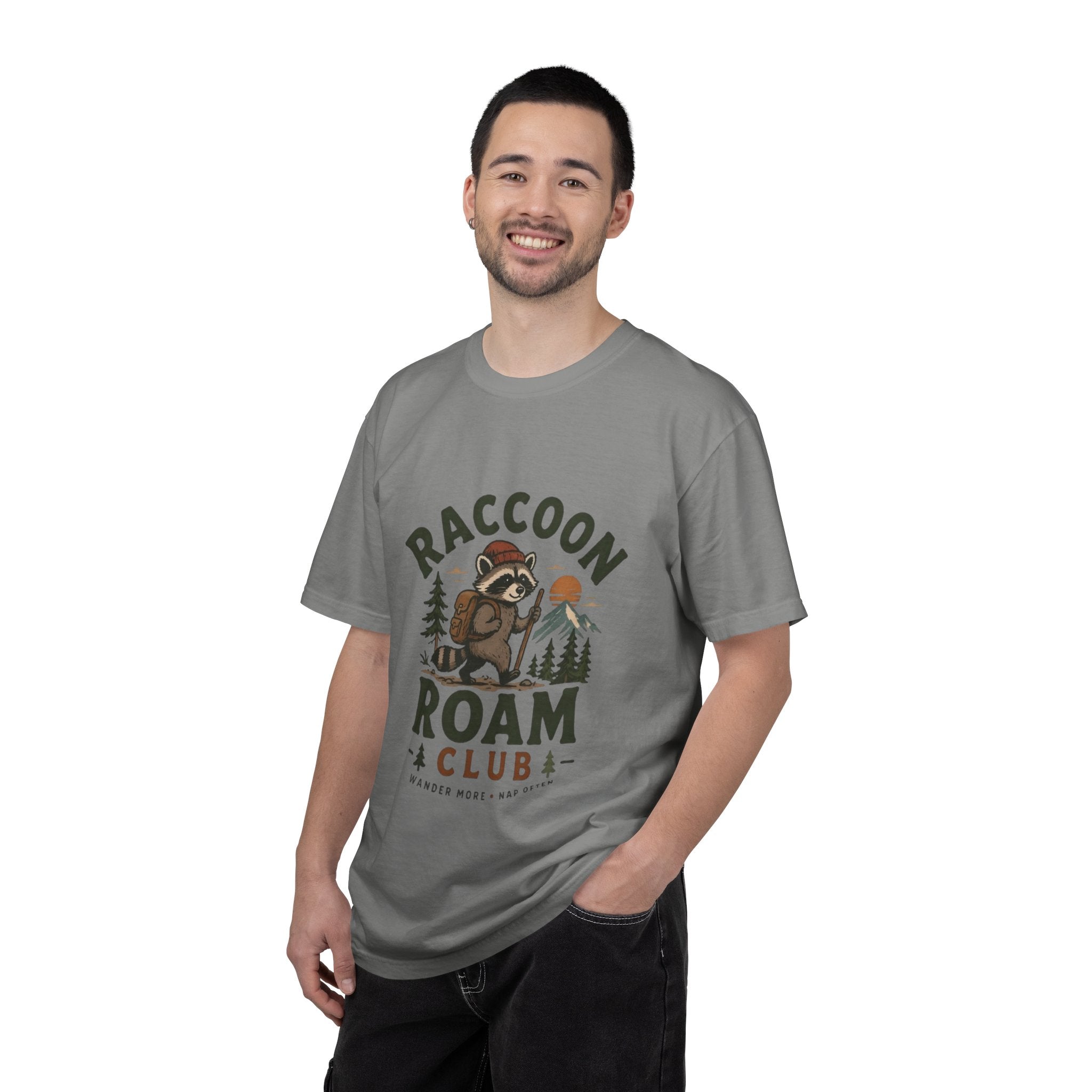 Raccoon Roam Club Branded T Shirt!