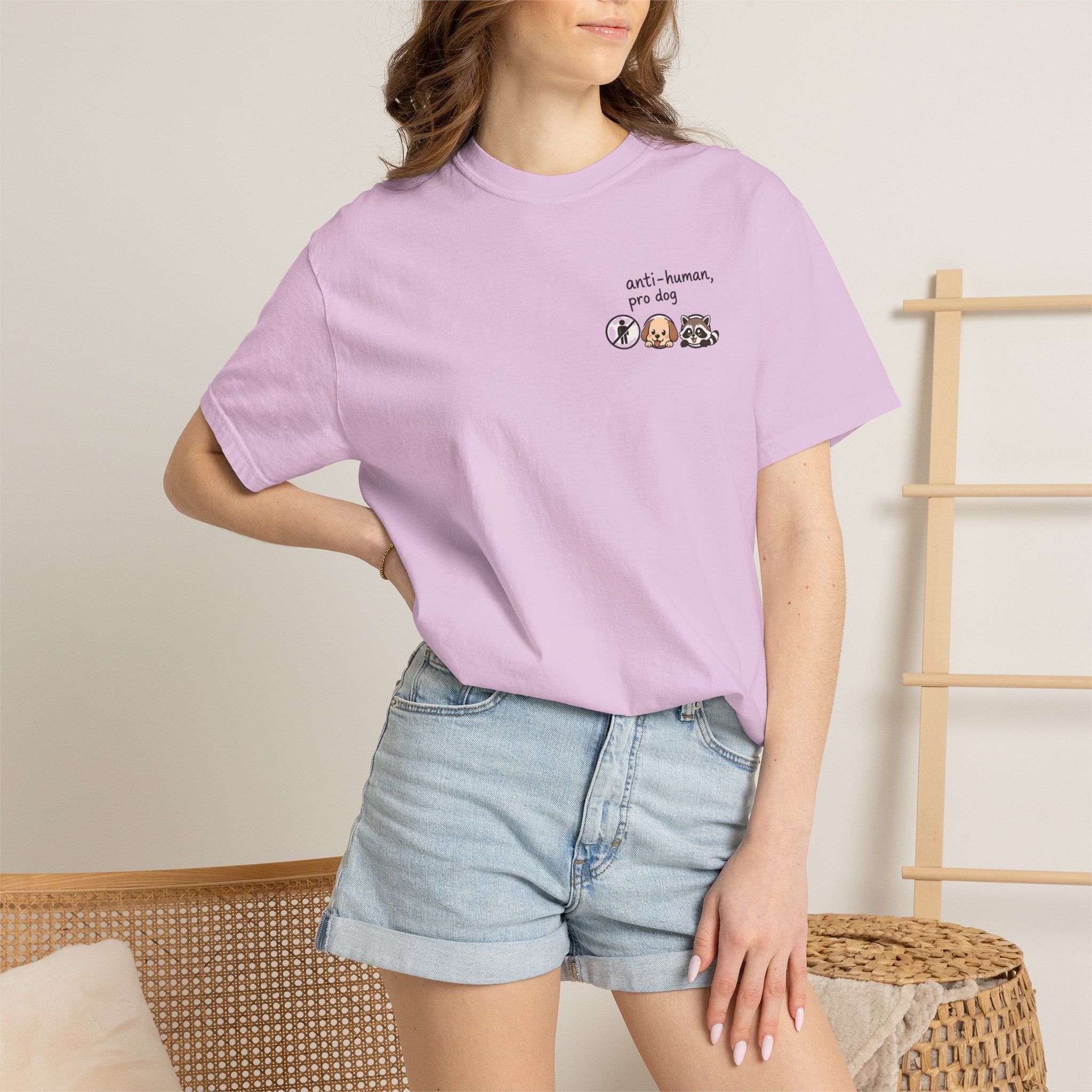 Anti-Human, Pro Dog Trio Pocket T-Shirt