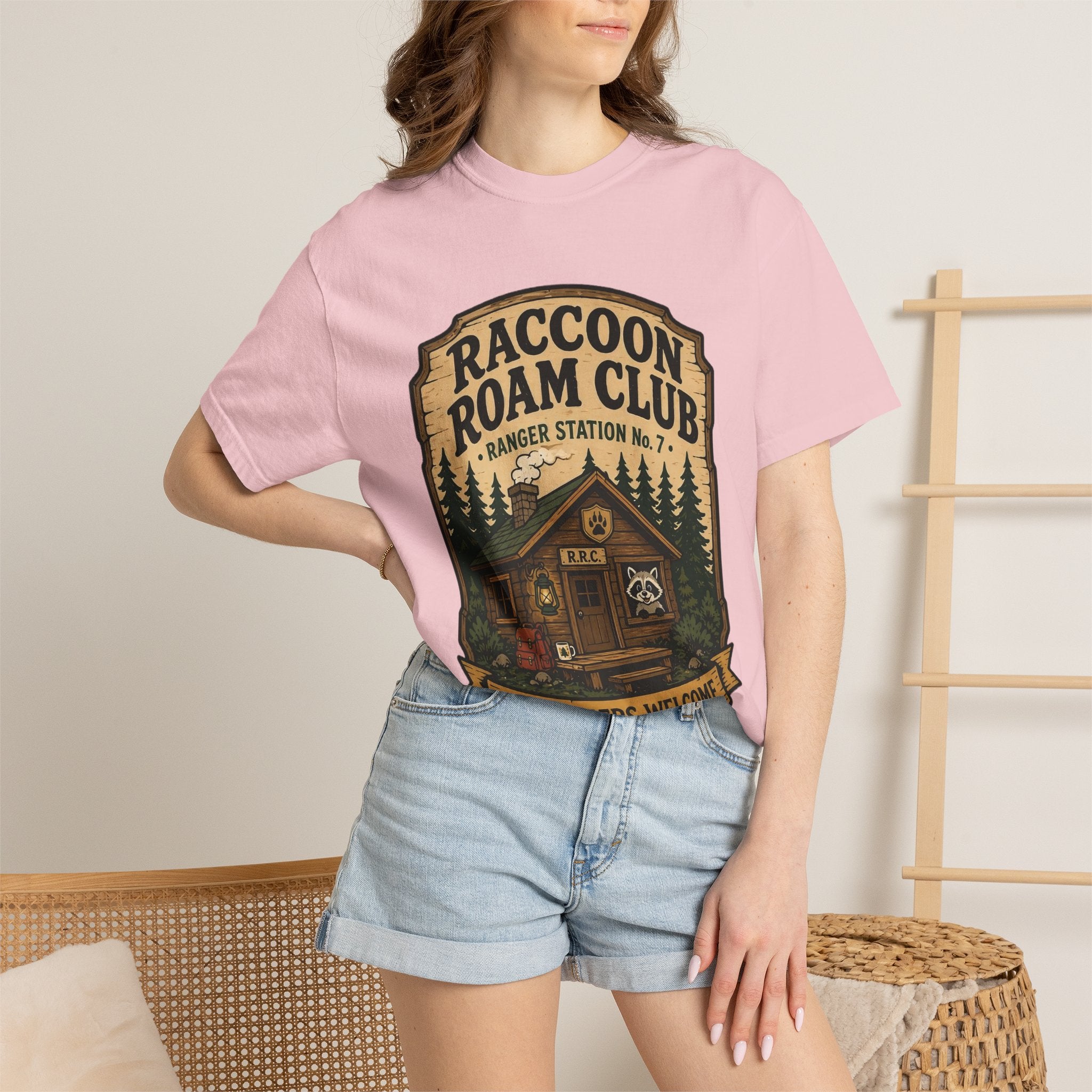 Raccoon Roam Club Ranger Station T-Shirt