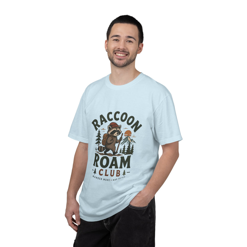 Raccoon Roam Club Branded T Shirt!