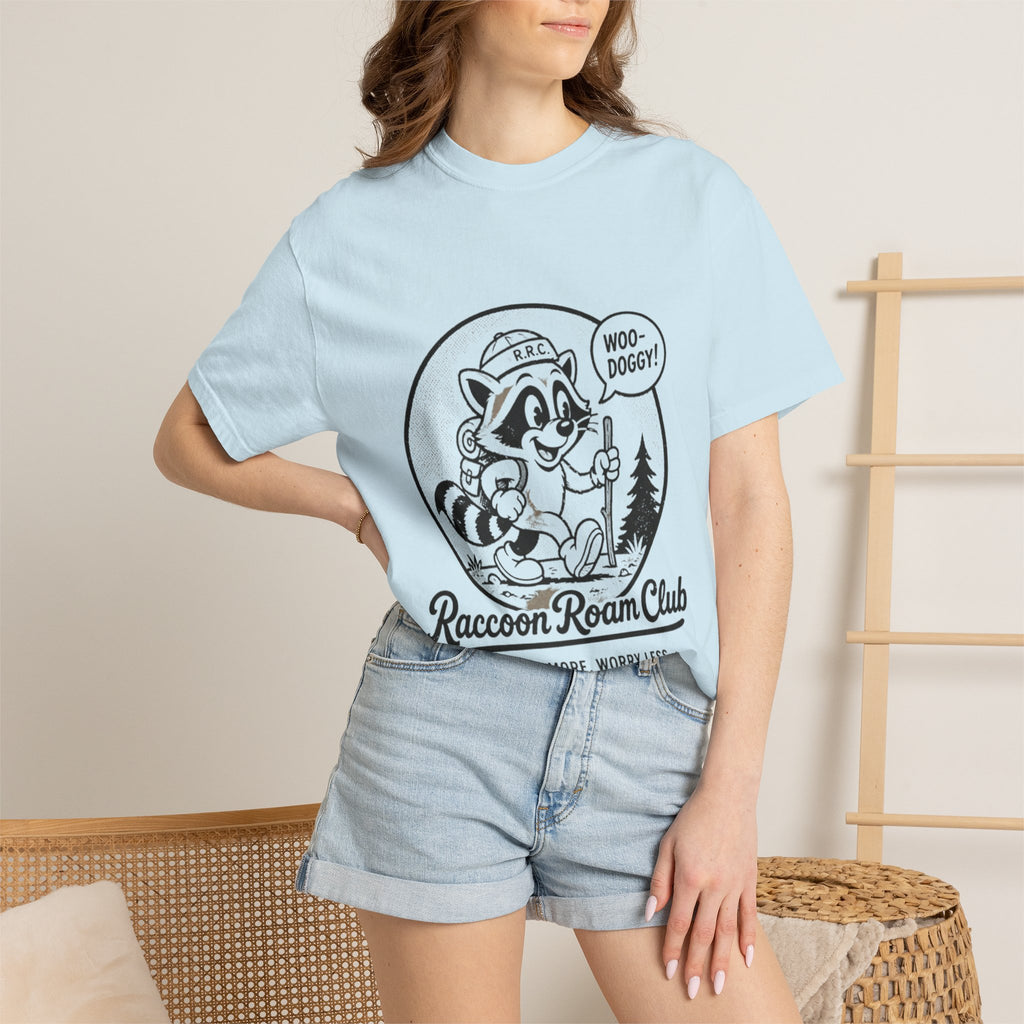 Raccoon Roam Club Vintage Graphic Tee