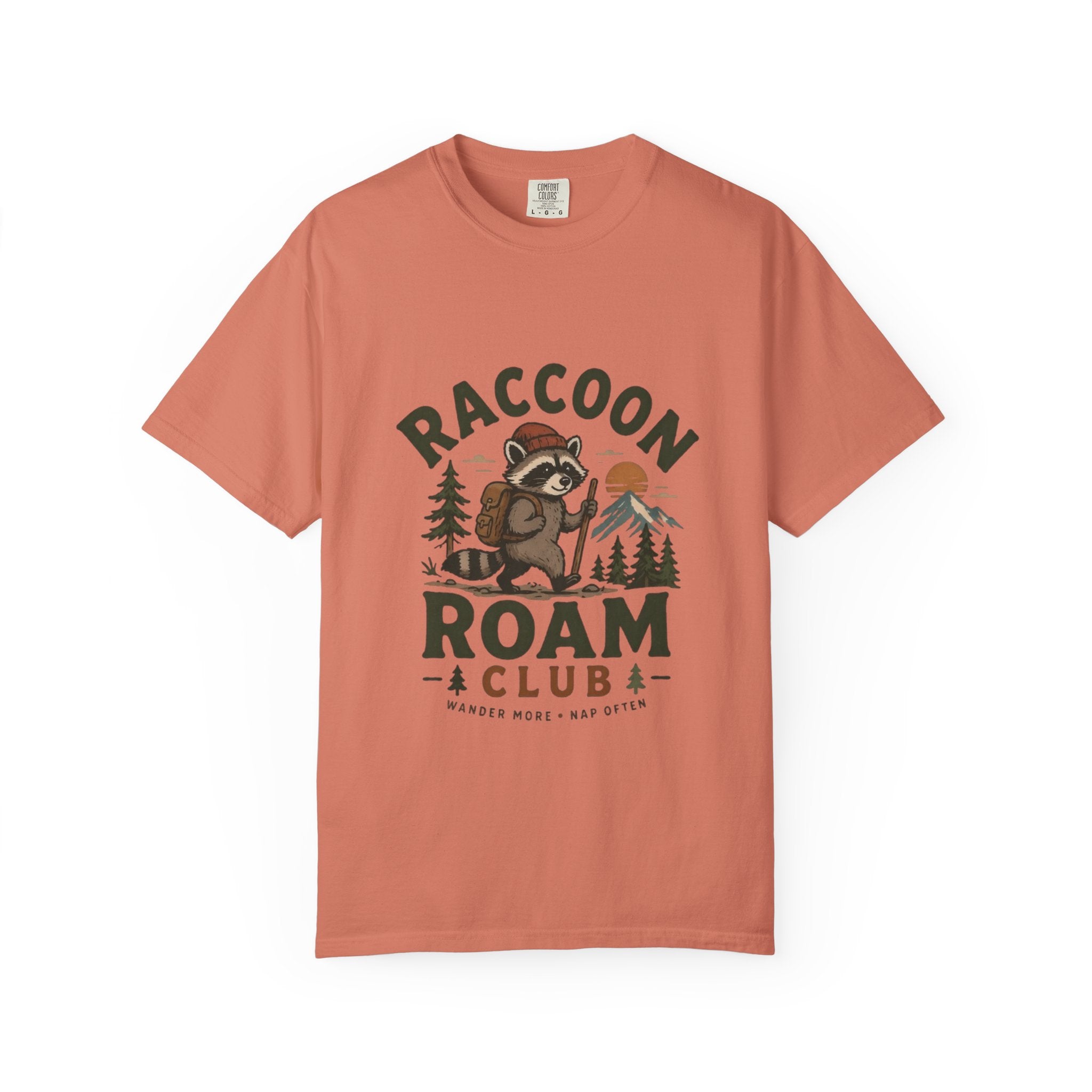 Raccoon Roam Club Branded T Shirt!