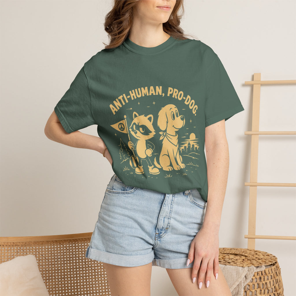 Anti-Human, Pro Dog T-Shirt