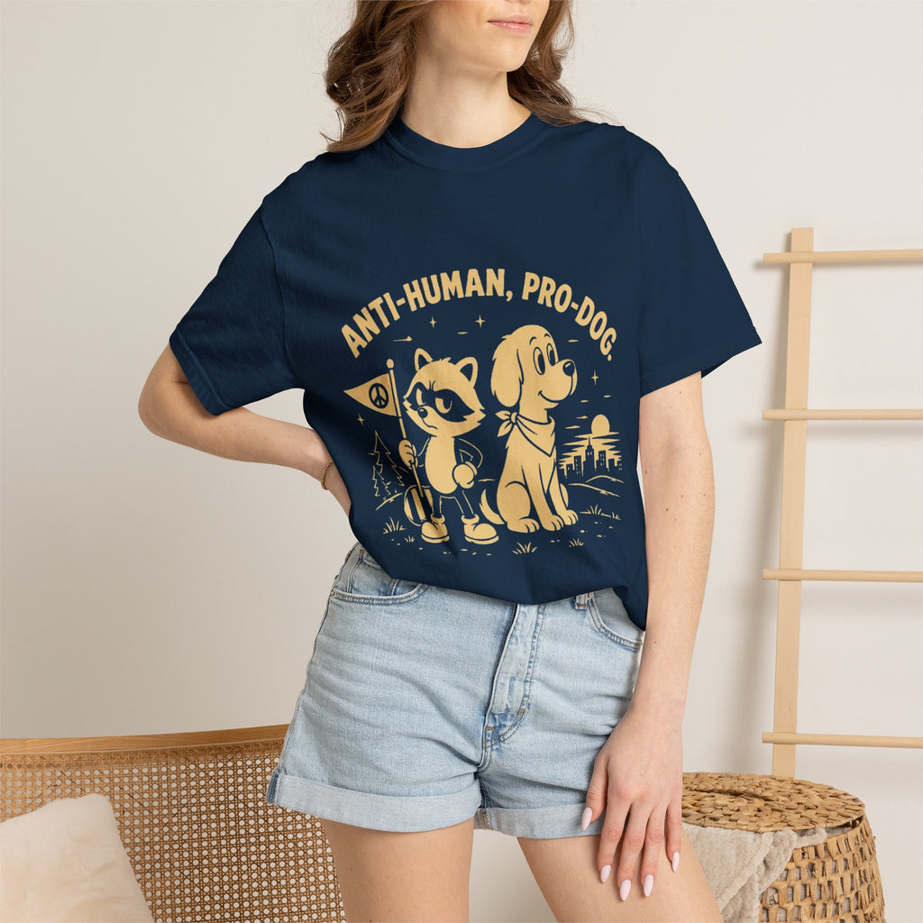 Anti-Human, Pro Dog T-Shirt