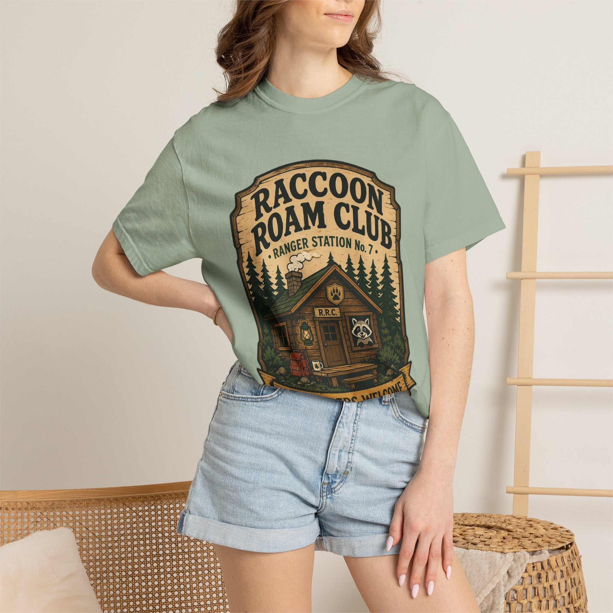 Raccoon Roam Club Ranger Station T-Shirt