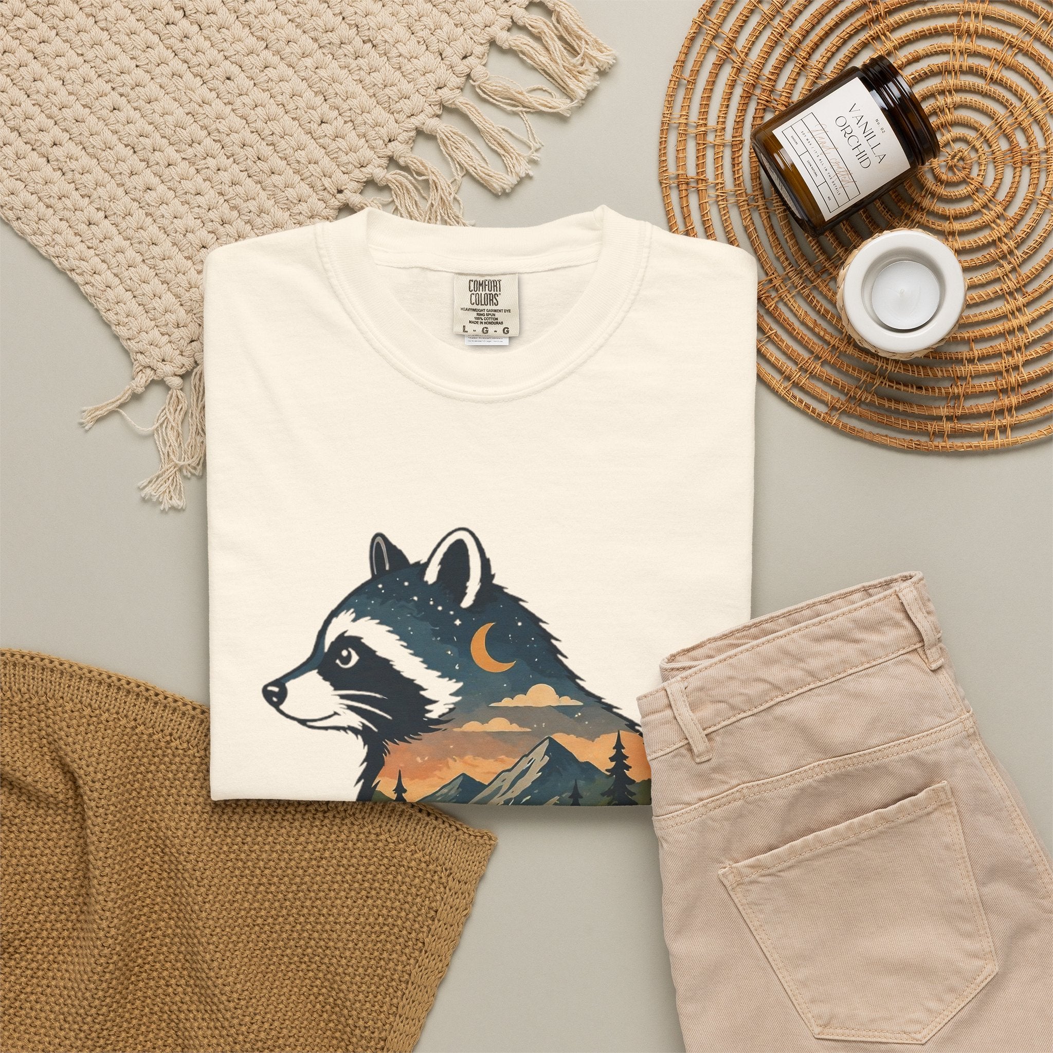 Moonlit Raccoon T-Shirt