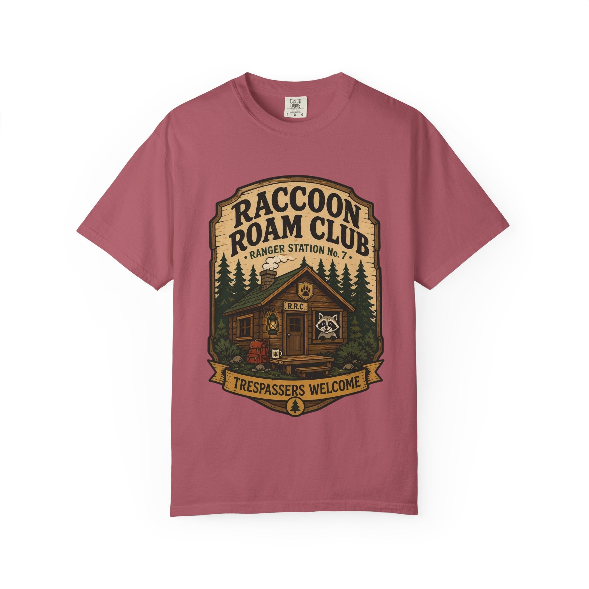 Raccoon Roam Club Ranger Station T-Shirt