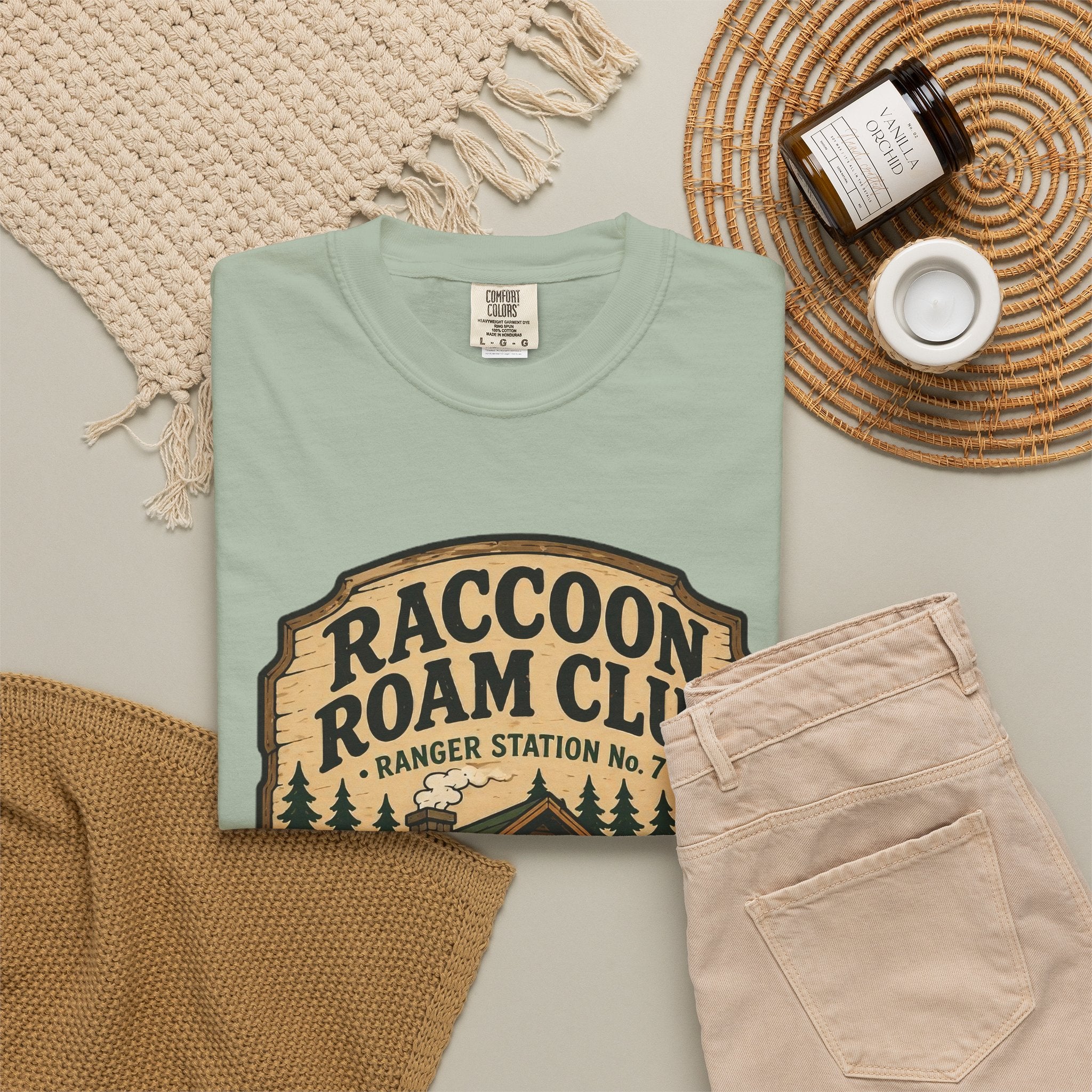 Raccoon Roam Club Ranger Station T-Shirt