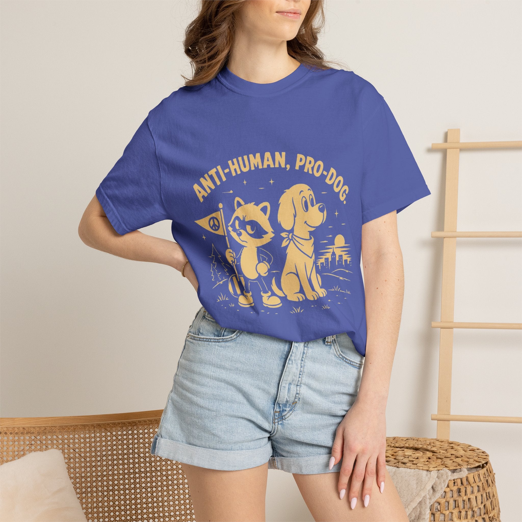 Anti-Human, Pro Dog T-Shirt