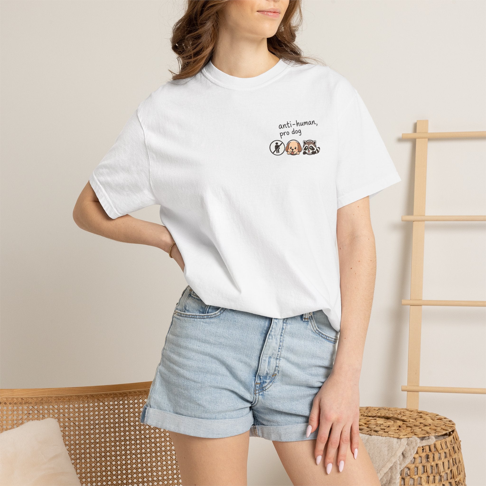 Anti-Human, Pro Dog Trio Pocket T-Shirt