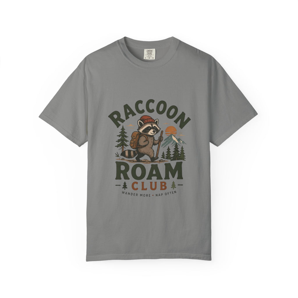 Raccoon Roam Club Branded T Shirt!