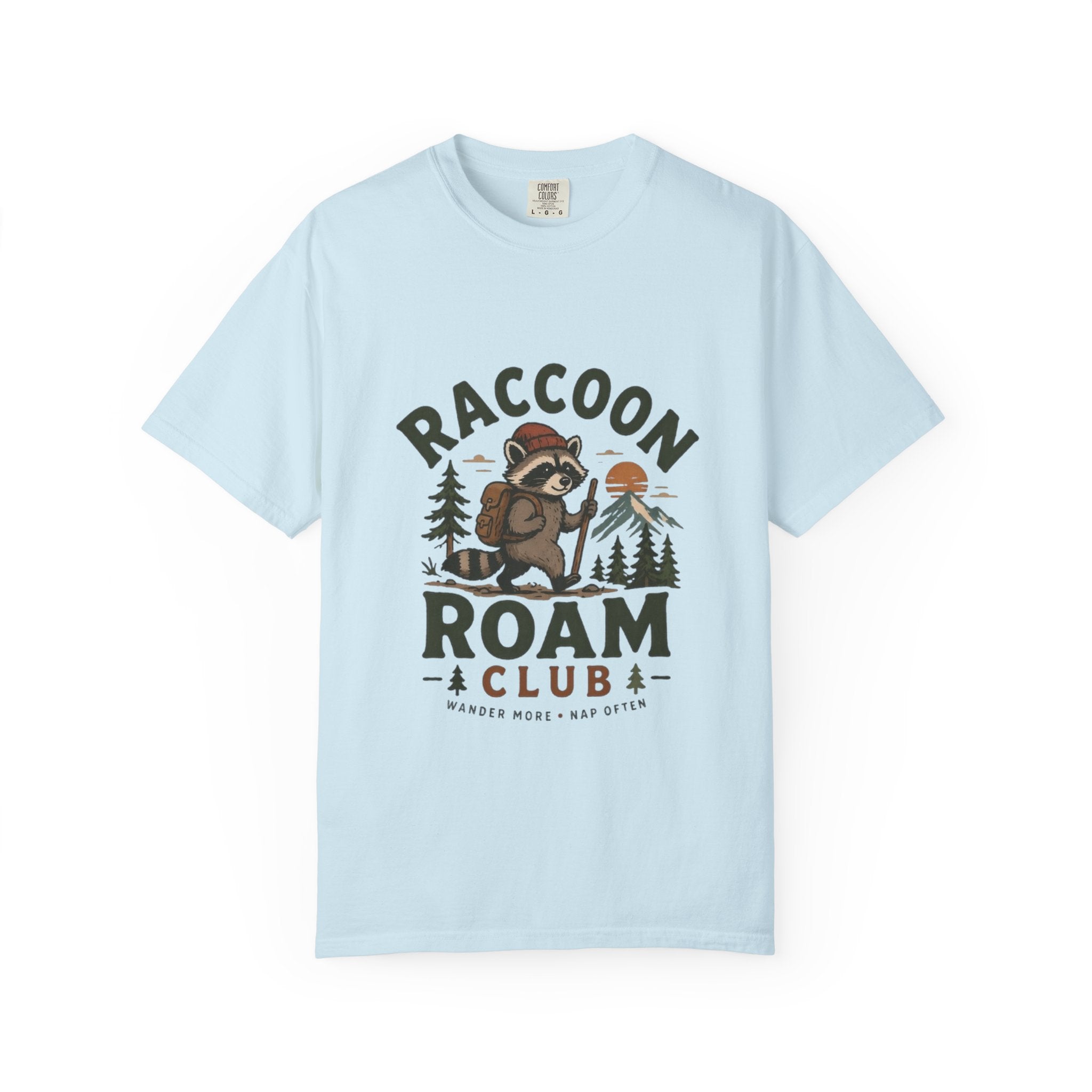 Raccoon Roam Club Branded T Shirt!