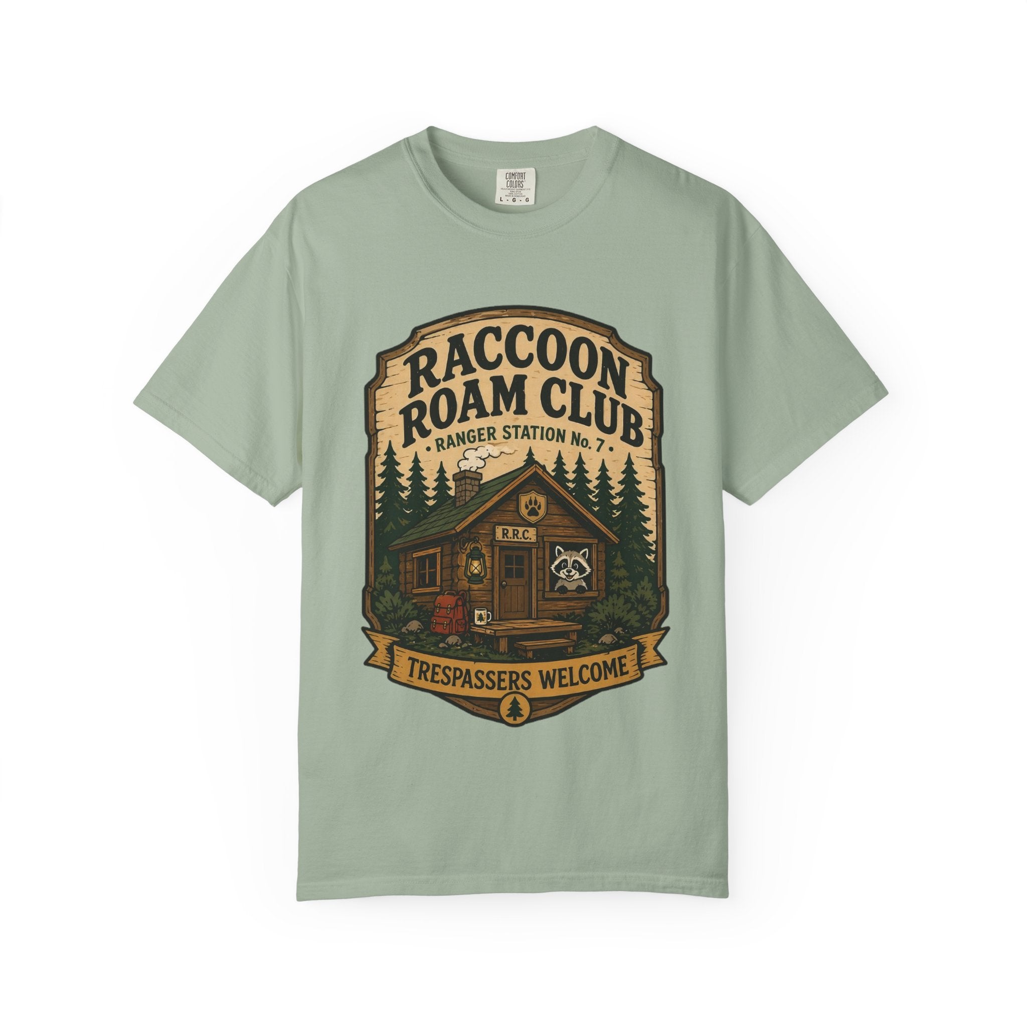 Raccoon Roam Club Ranger Station T-Shirt
