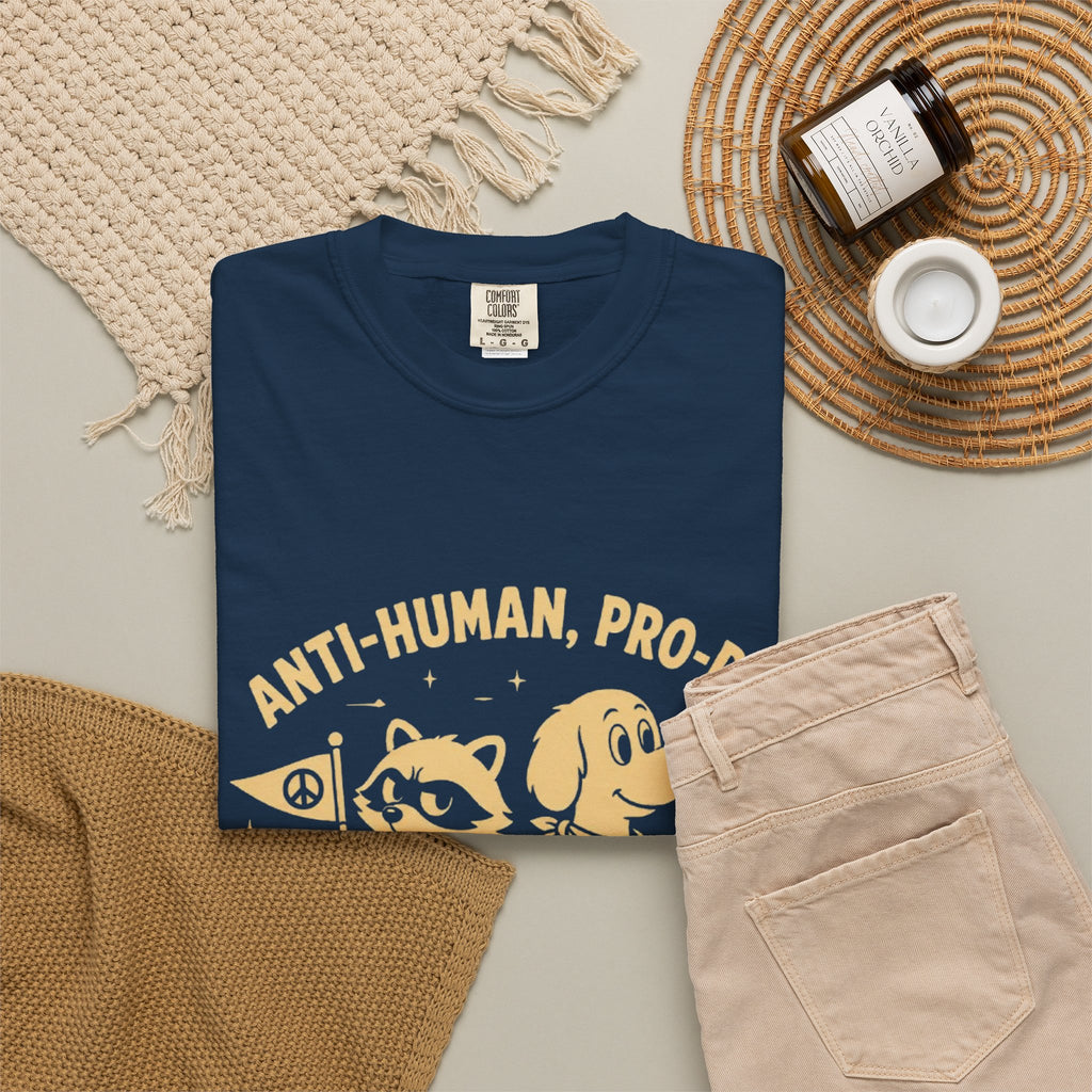 Anti-Human, Pro Dog T-Shirt