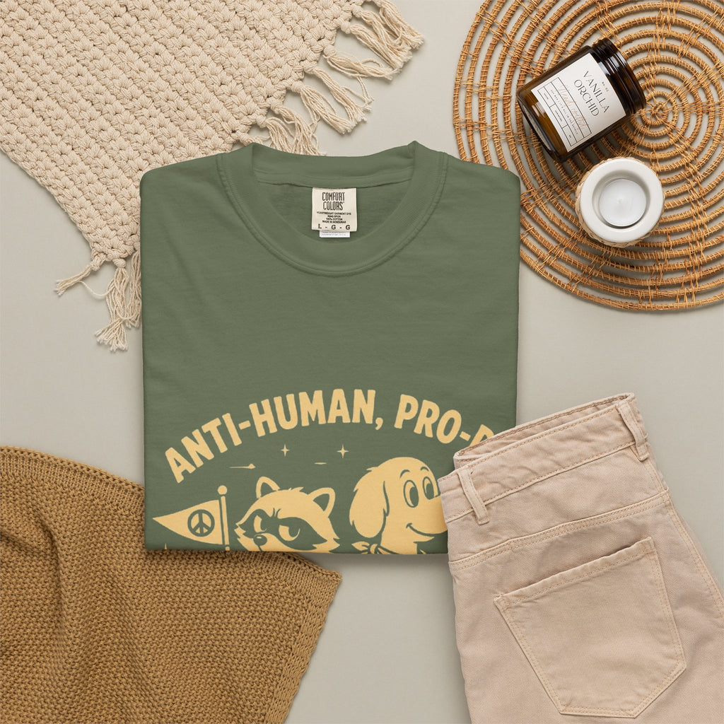 Anti-Human, Pro Dog T-Shirt