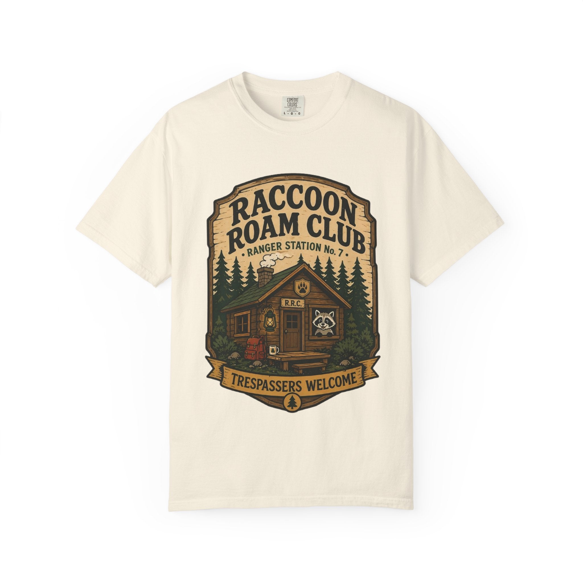 Raccoon Roam Club Ranger Station T-Shirt