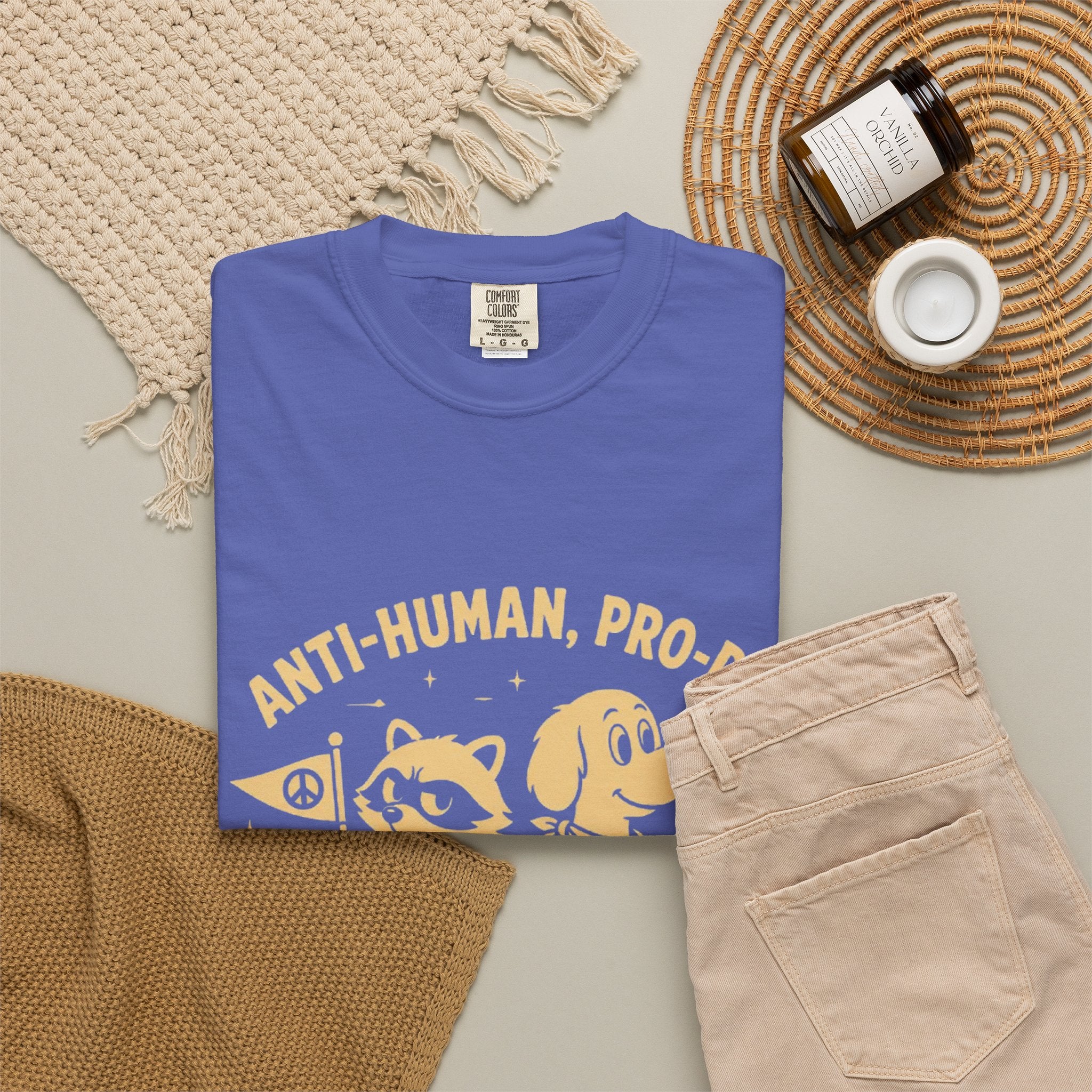 Anti-Human, Pro Dog T-Shirt