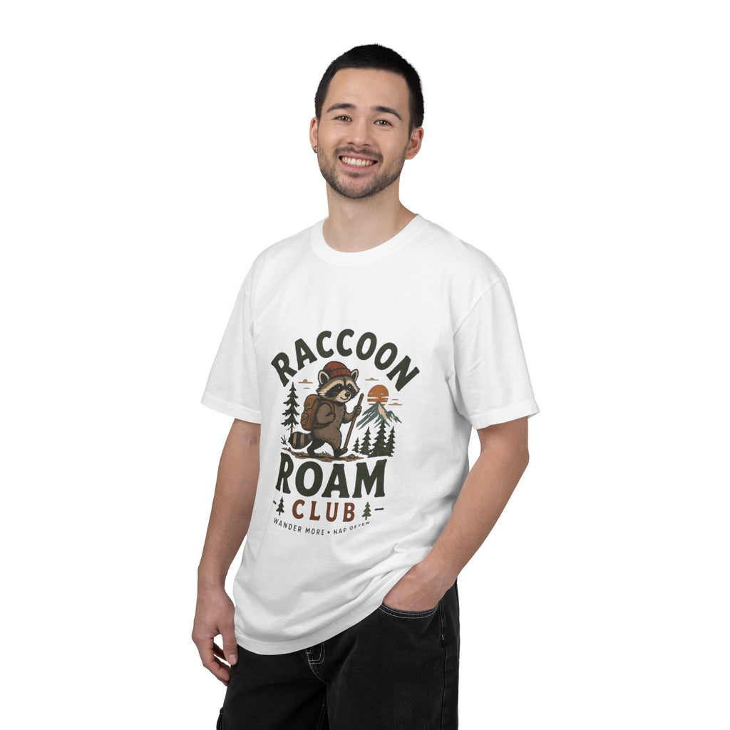 Raccoon Roam Club Branded T Shirt!