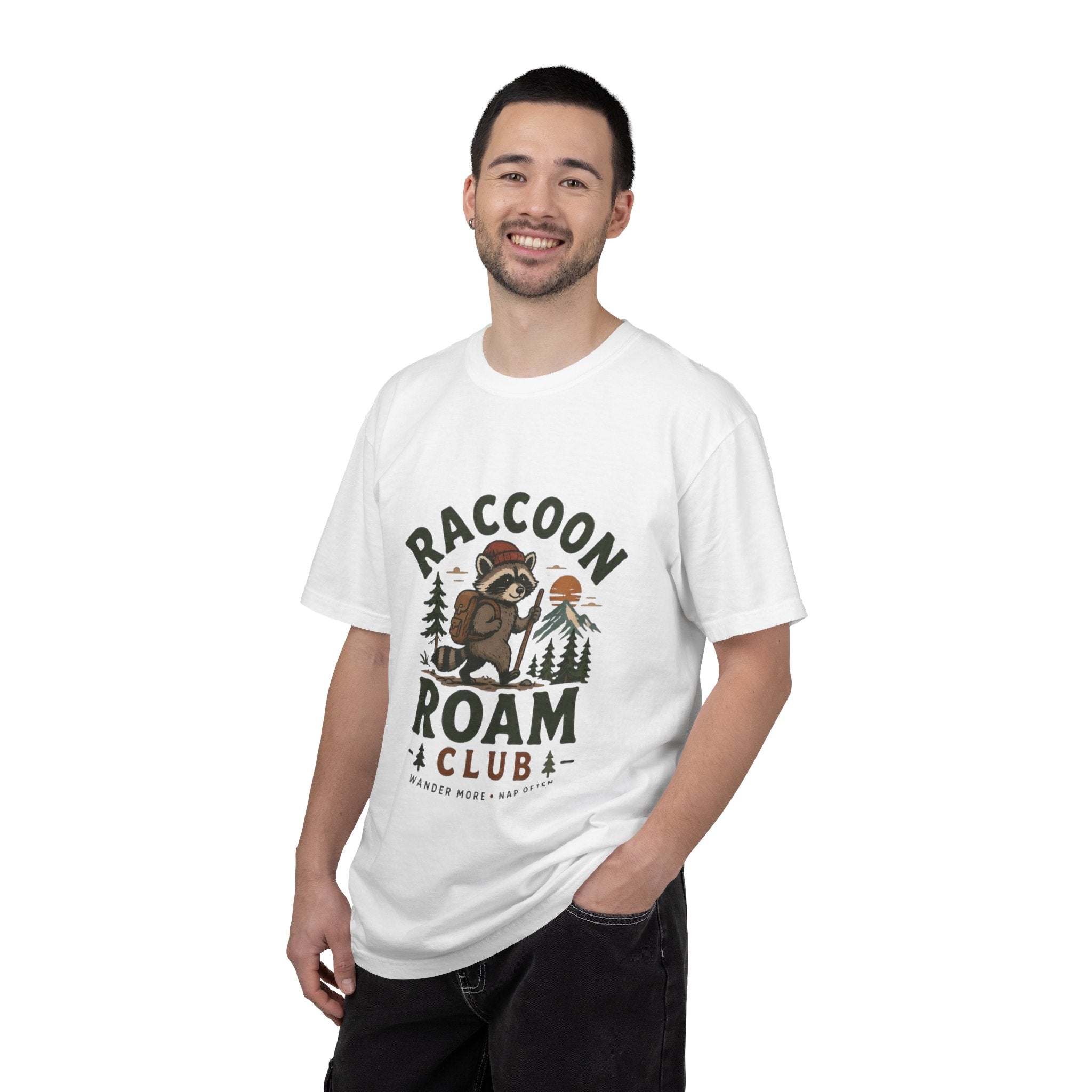 Raccoon Roam Club Branded T Shirt!