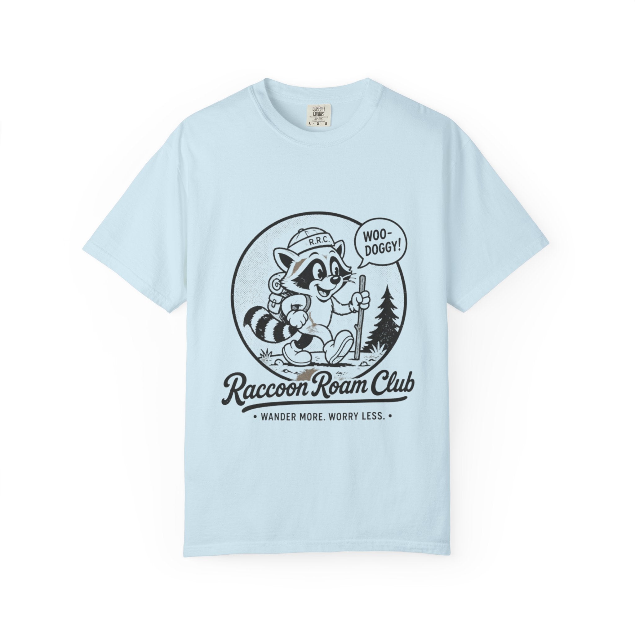 Raccoon Roam Club Vintage Graphic Tee