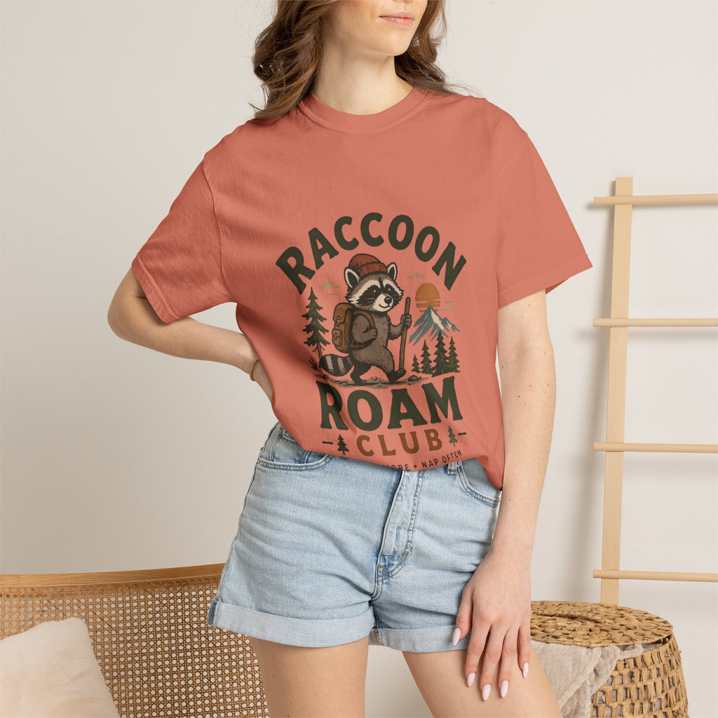 Raccoon Roam Club Branded T Shirt!