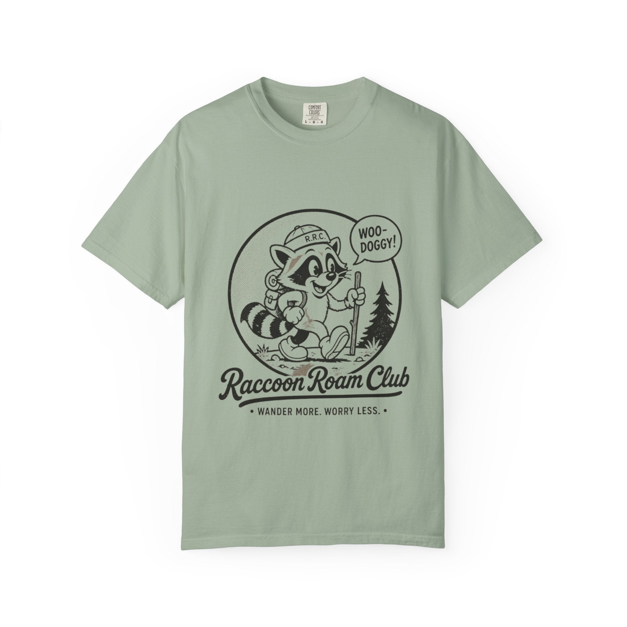 Raccoon Roam Club Vintage Graphic Tee