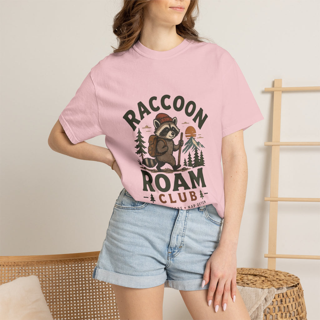 Raccoon Roam Club Branded T Shirt!