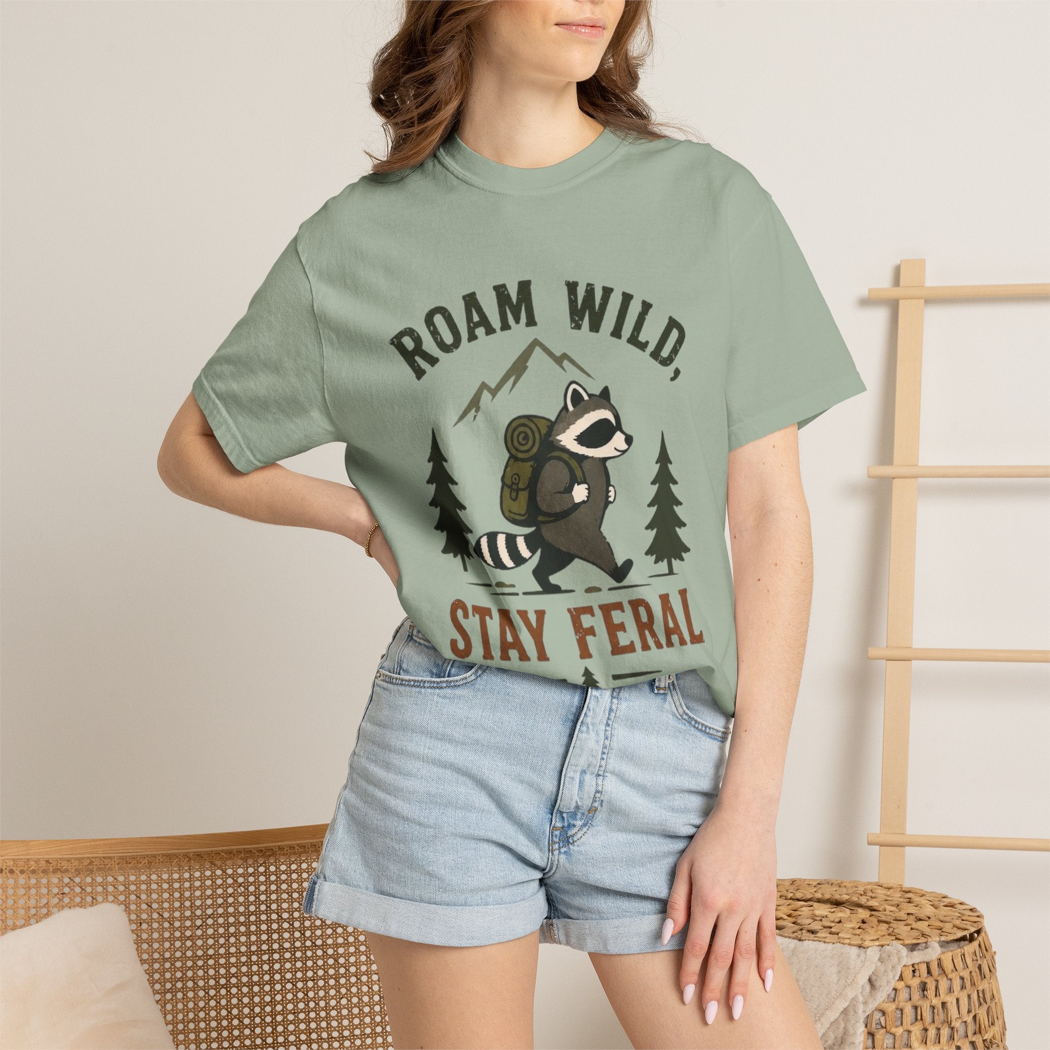 Roam Wild, Stay Feral T Shirt!