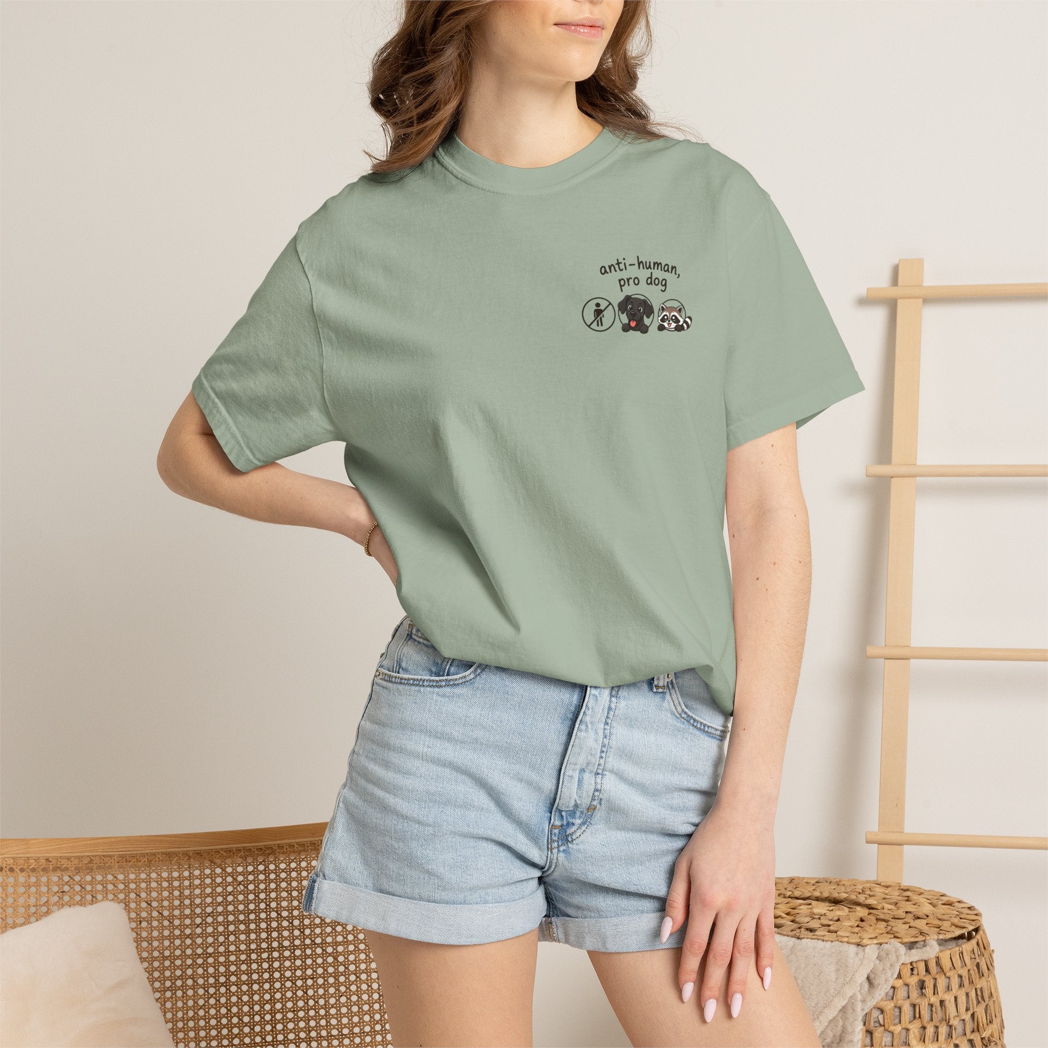 Anti-Human, Pro Dog Pocket Xena Edition T-Shirt