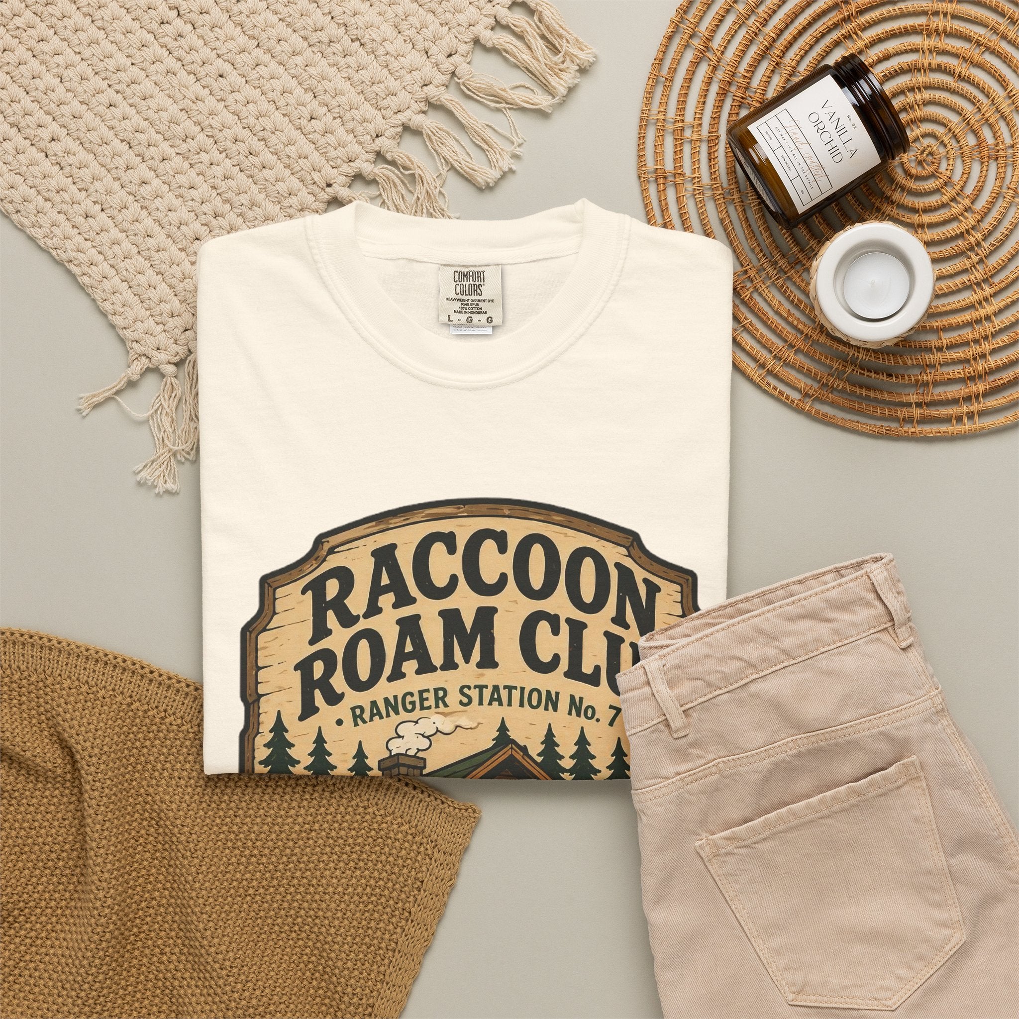 Raccoon Roam Club Ranger Station T-Shirt