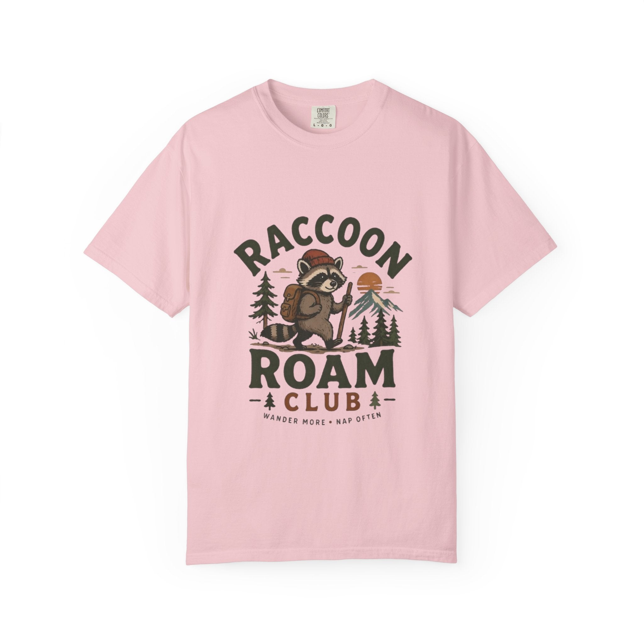 Raccoon Roam Club Branded T Shirt!