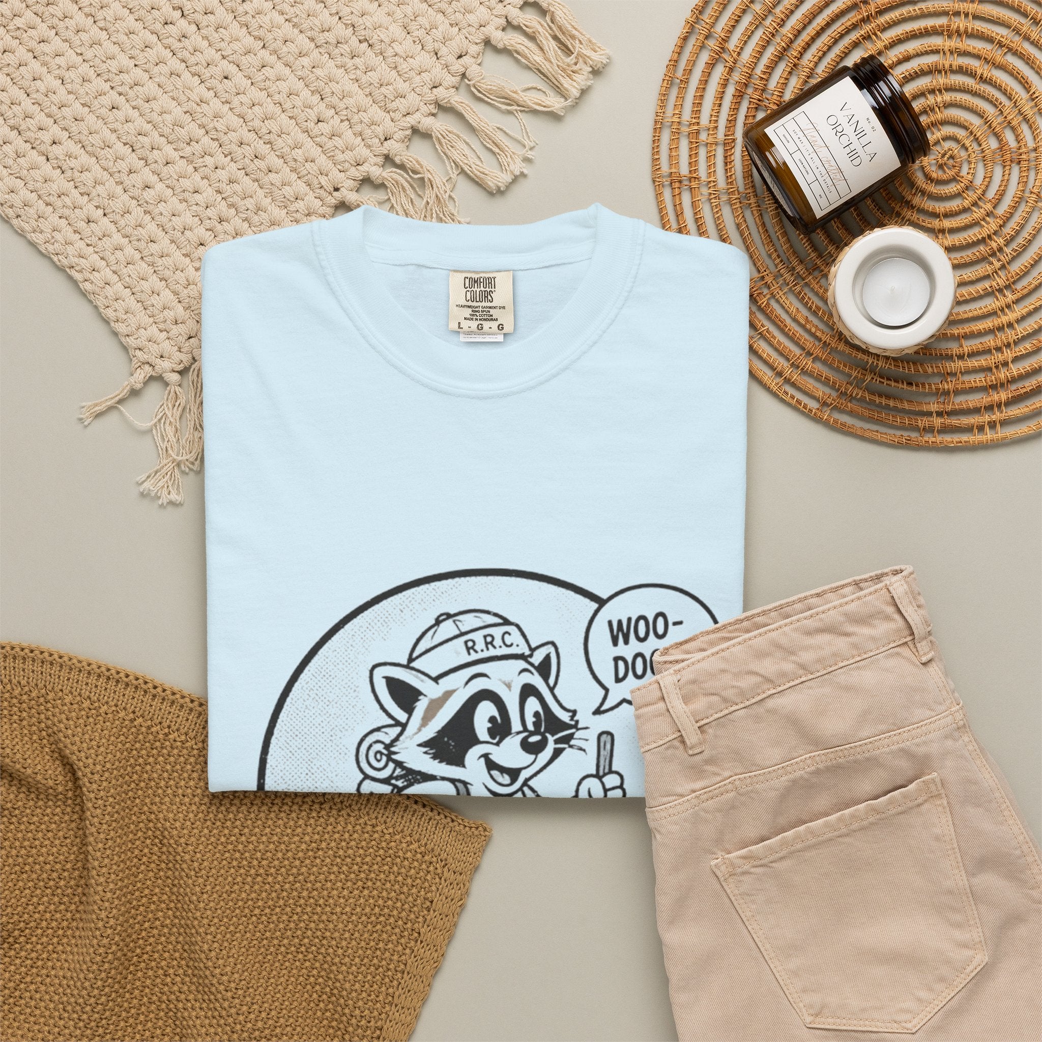 Raccoon Roam Club Vintage Graphic Tee