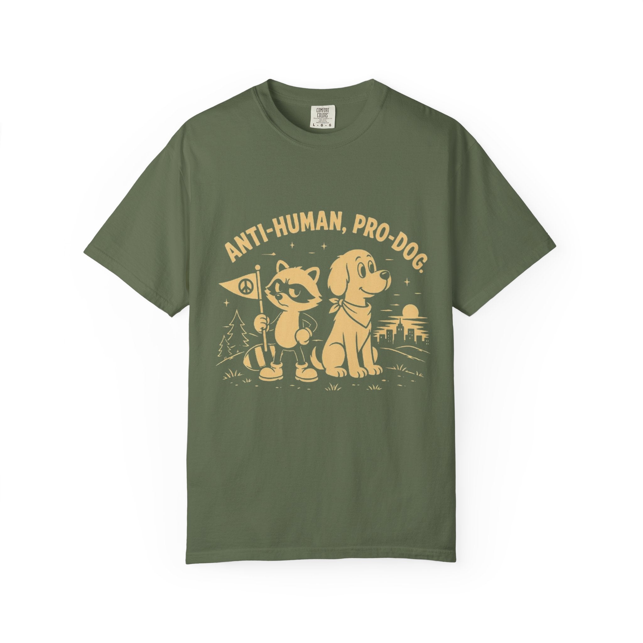 Anti-Human, Pro Dog T-Shirt