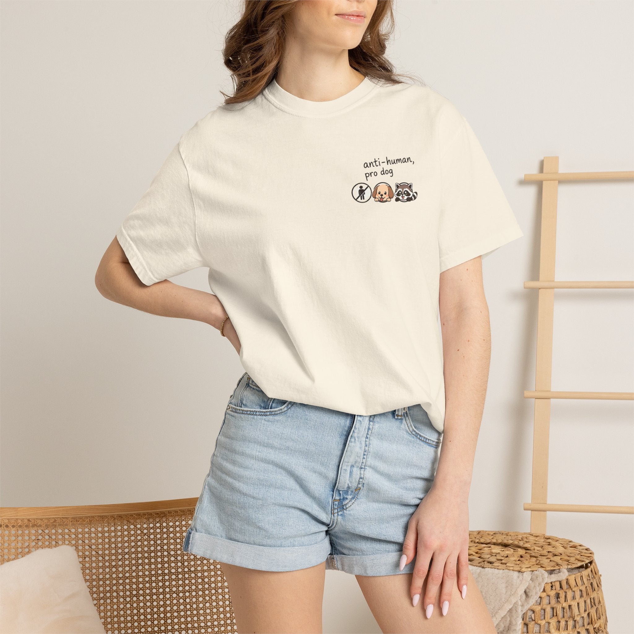Anti-Human, Pro Dog Trio Pocket T-Shirt