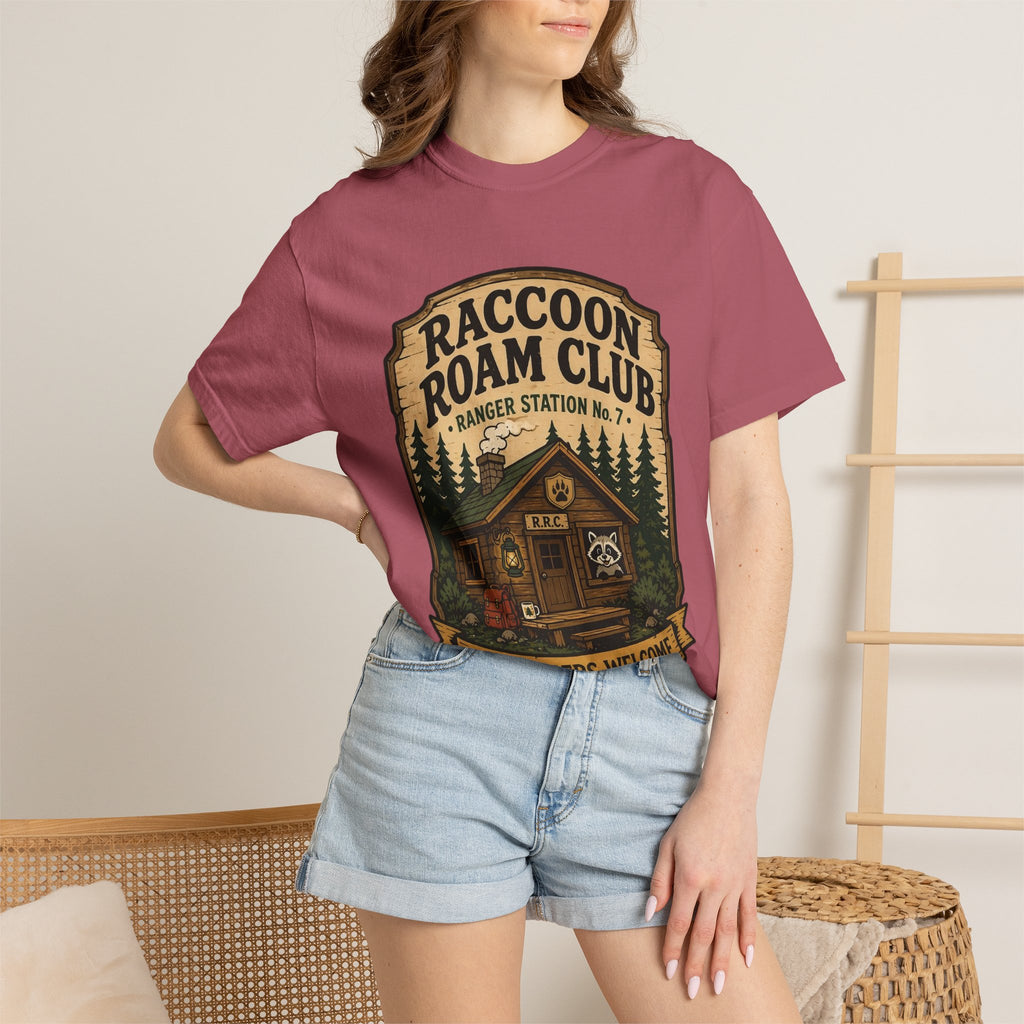 Raccoon Roam Club Ranger Station T-Shirt