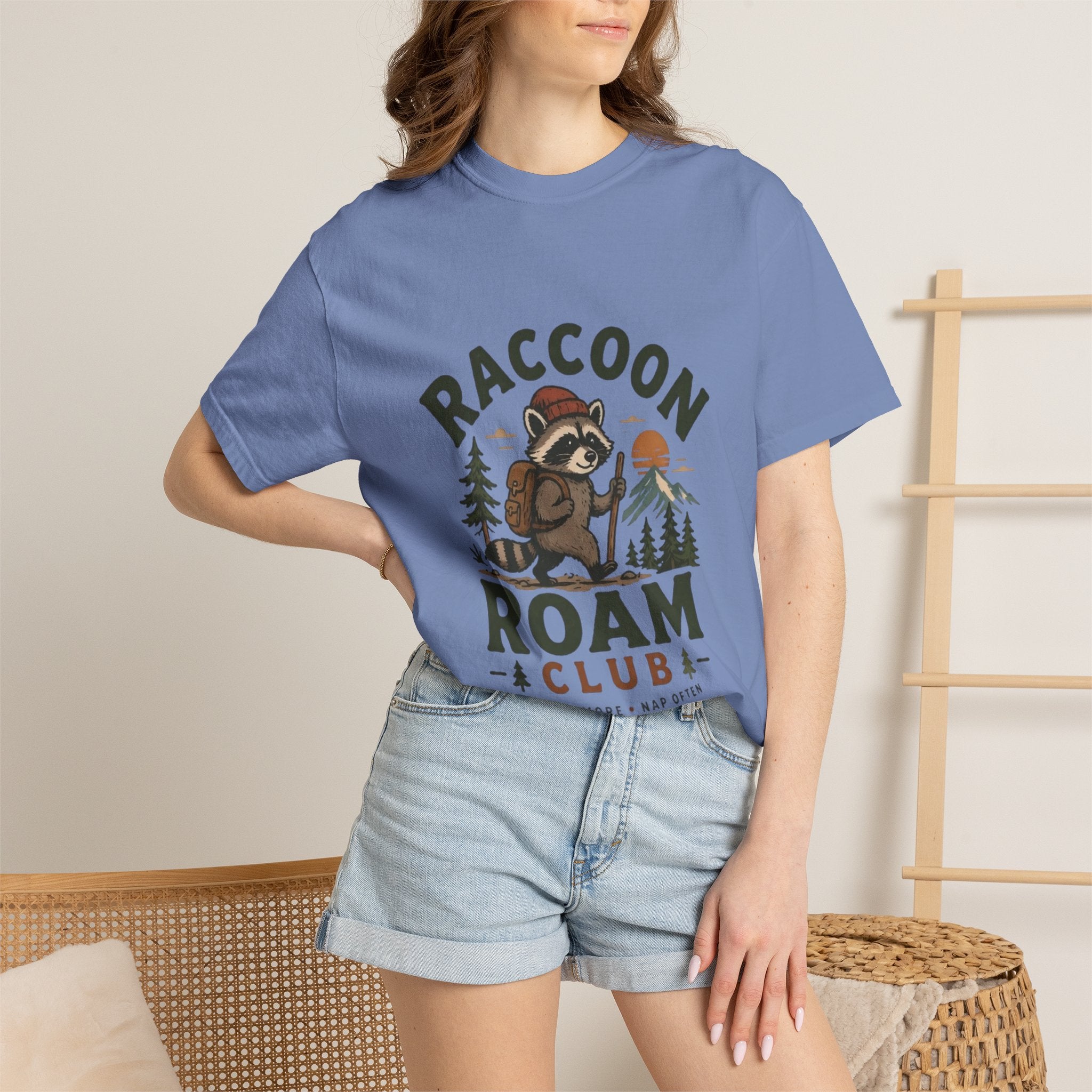 Raccoon Roam Club Branded T Shirt!