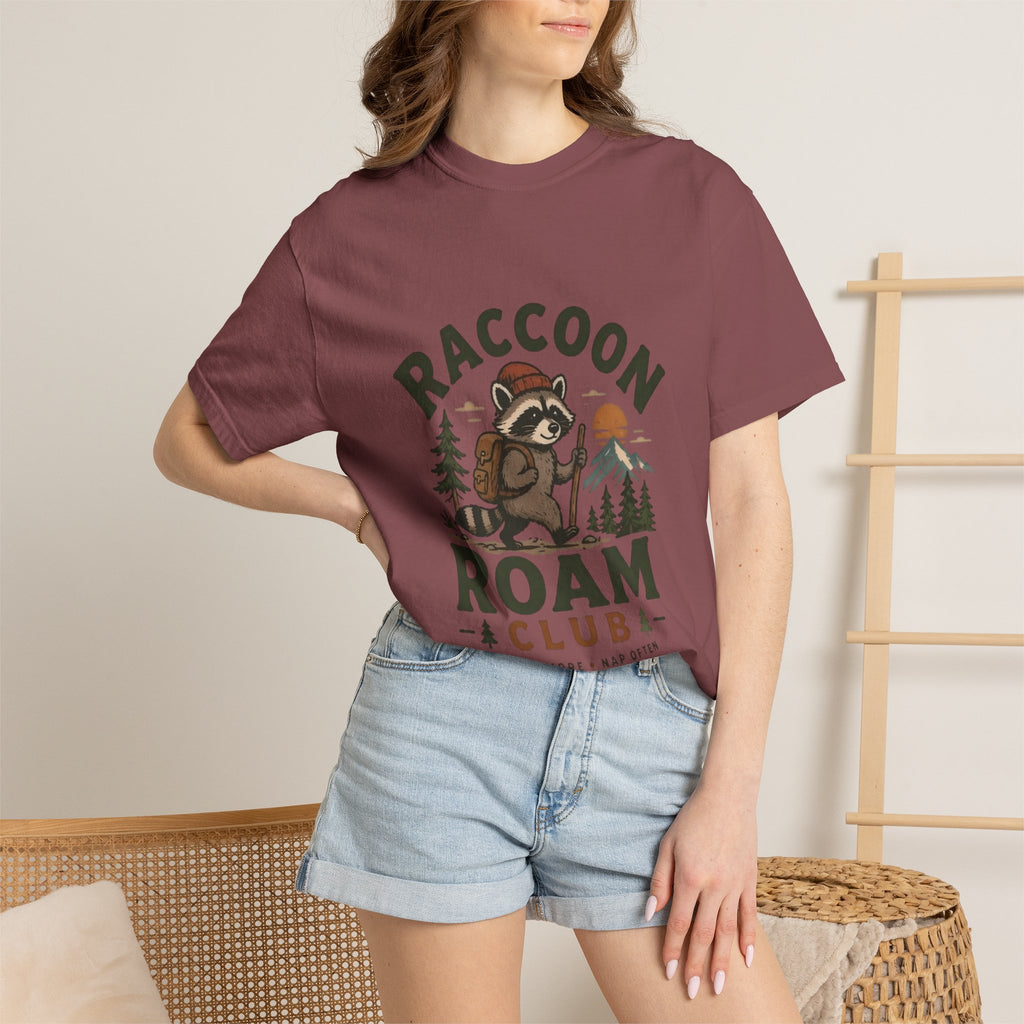 Raccoon Roam Club Branded T Shirt!