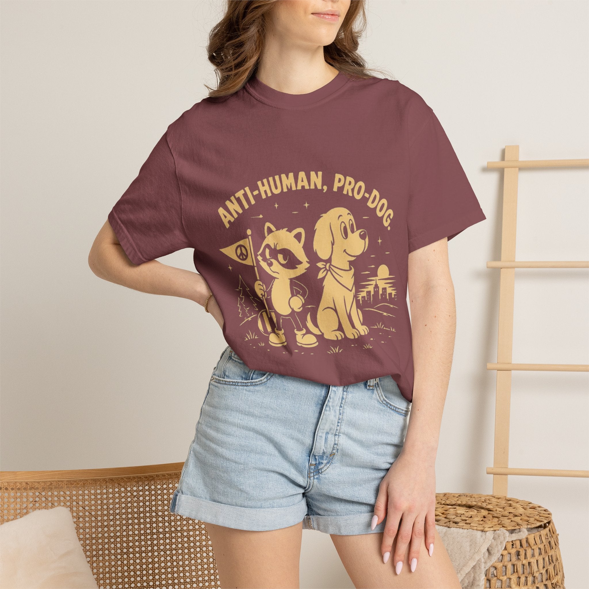 Anti-Human, Pro Dog T-Shirt