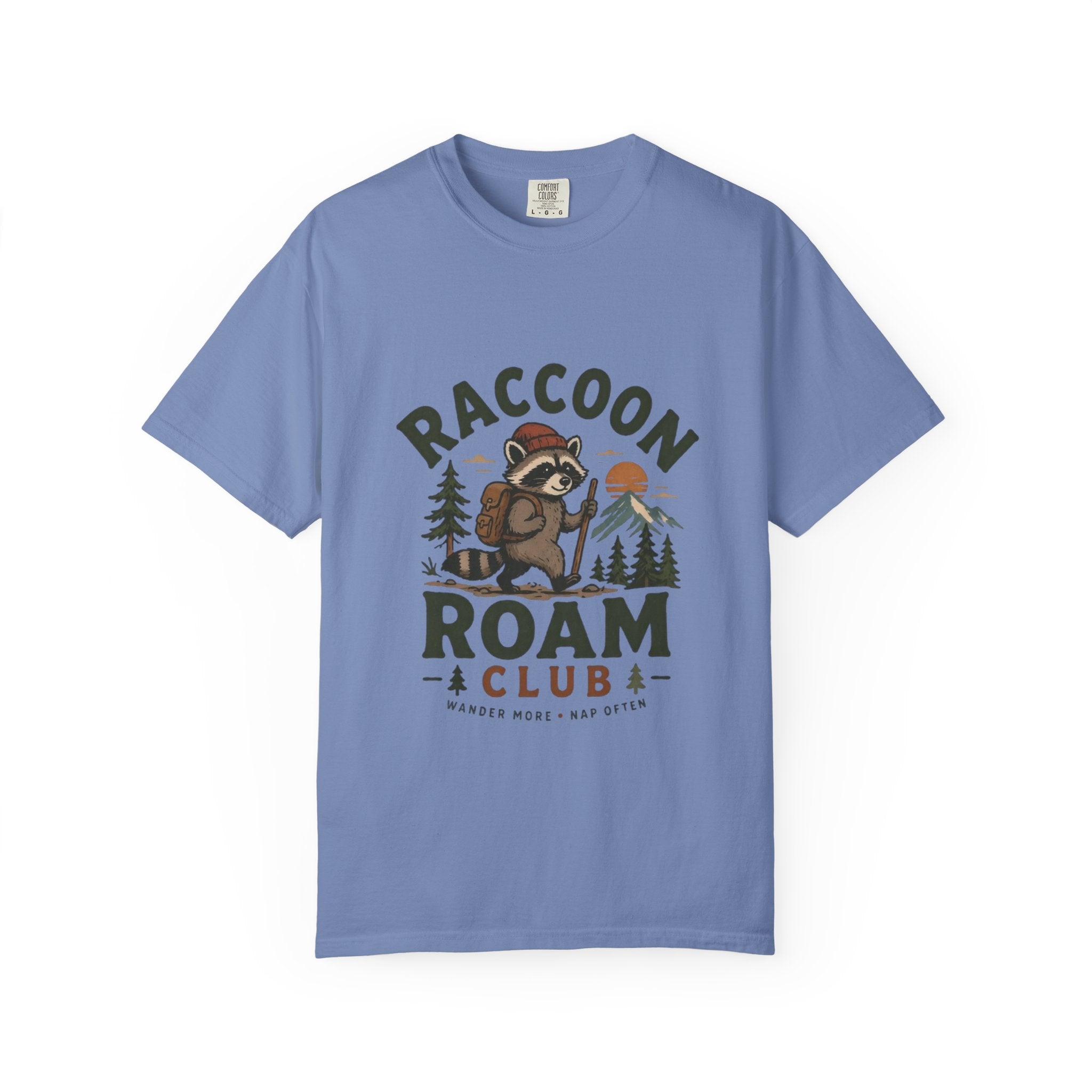 Raccoon Roam Club Branded T Shirt!