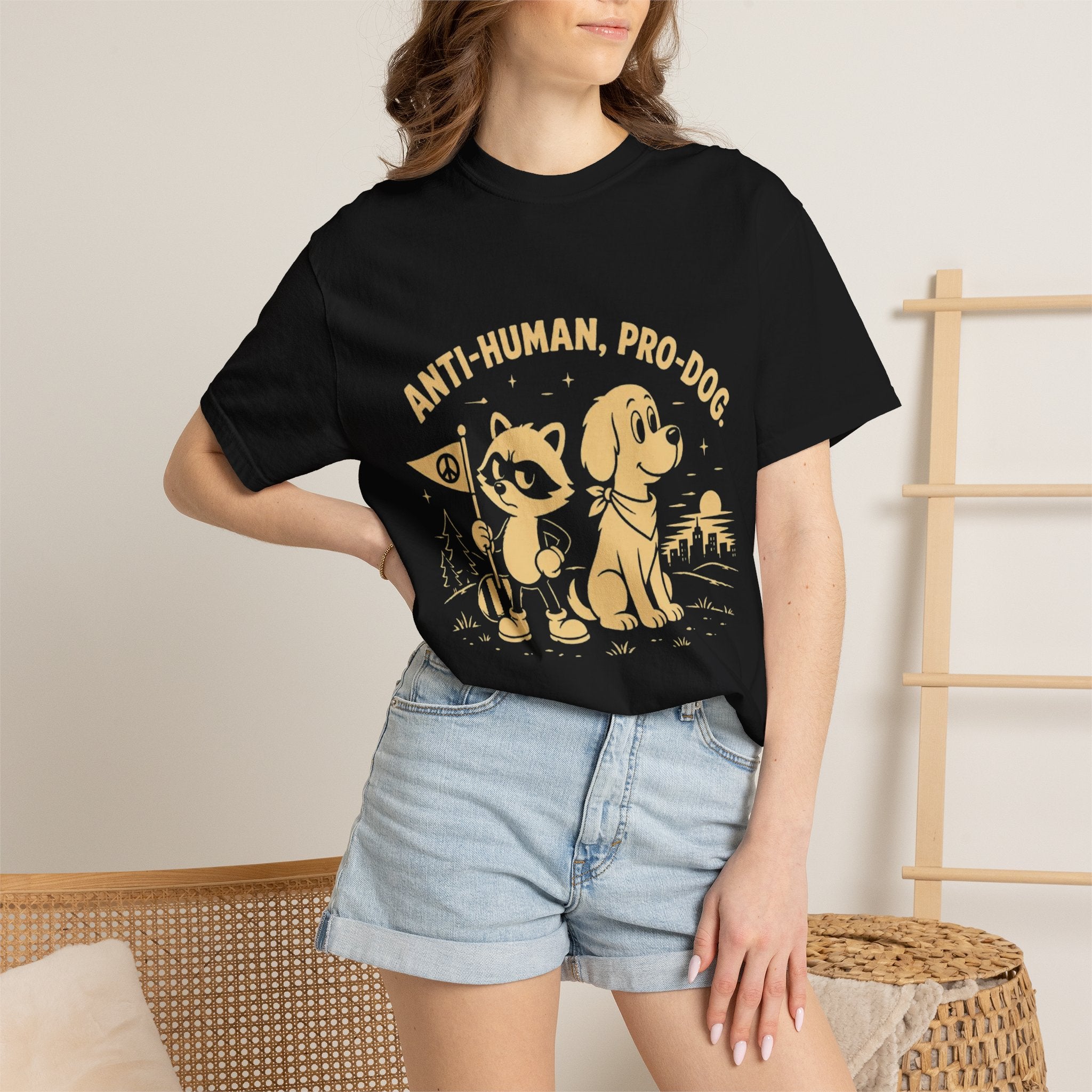 Anti-Human, Pro Dog T-Shirt