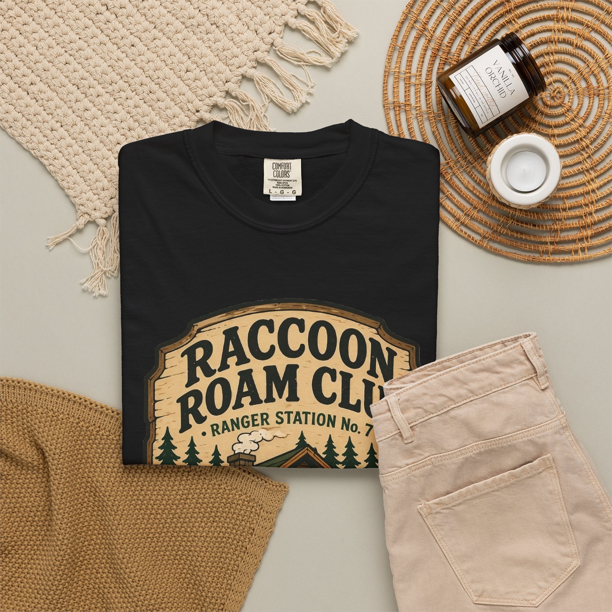 Raccoon Roam Club Ranger Station T-Shirt
