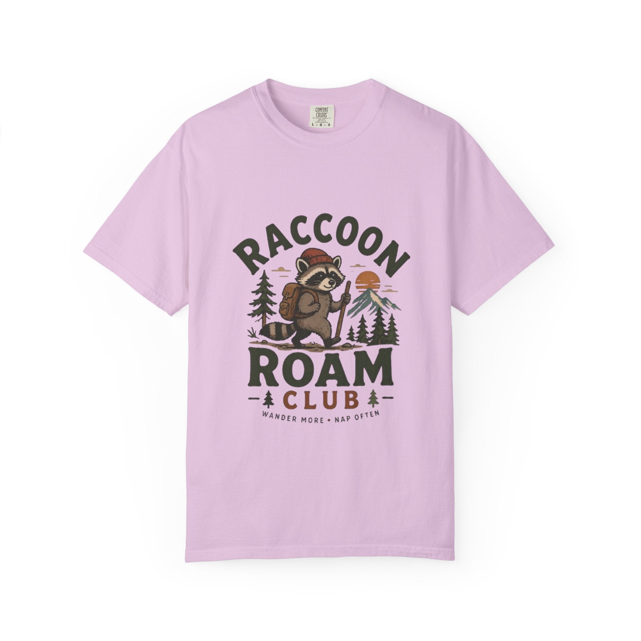 Raccoon Roam Club Branded T Shirt!