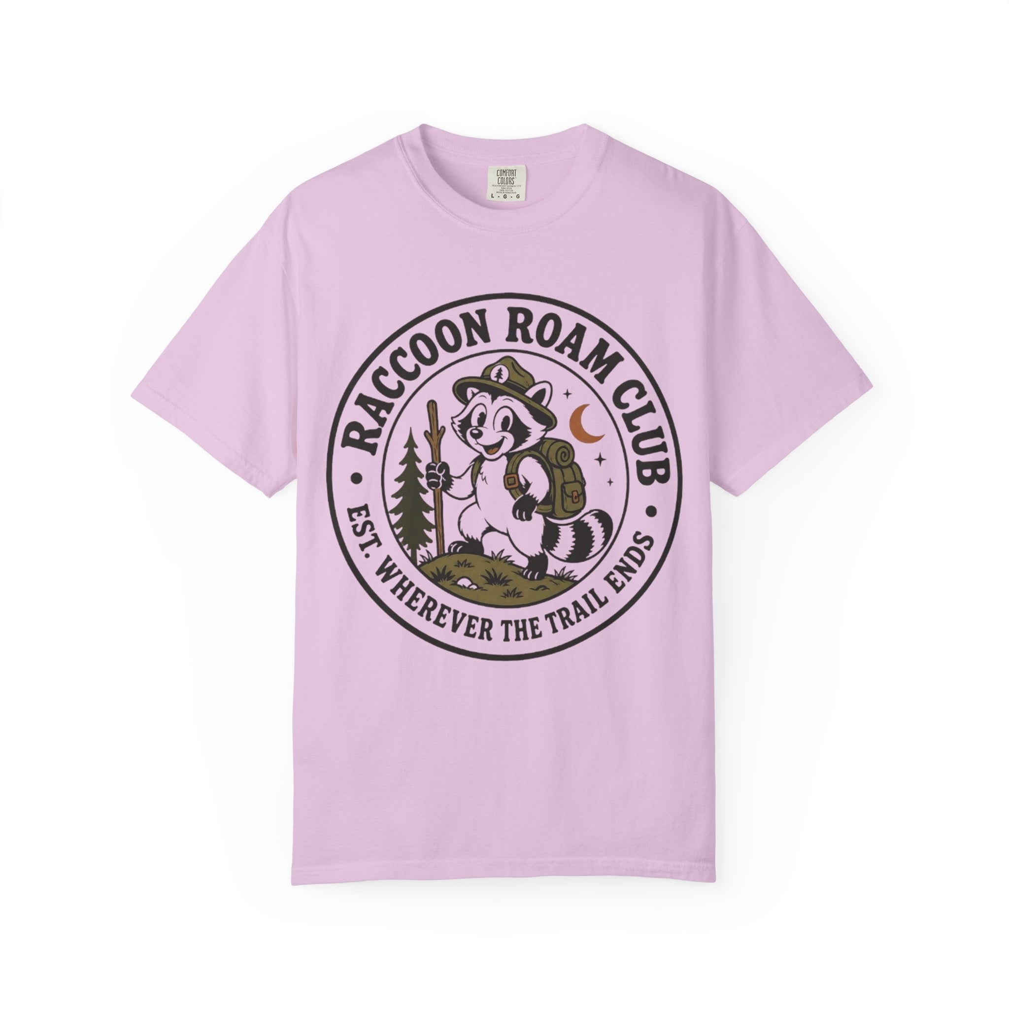 Raccoon Roam Club Badge T-Shirt