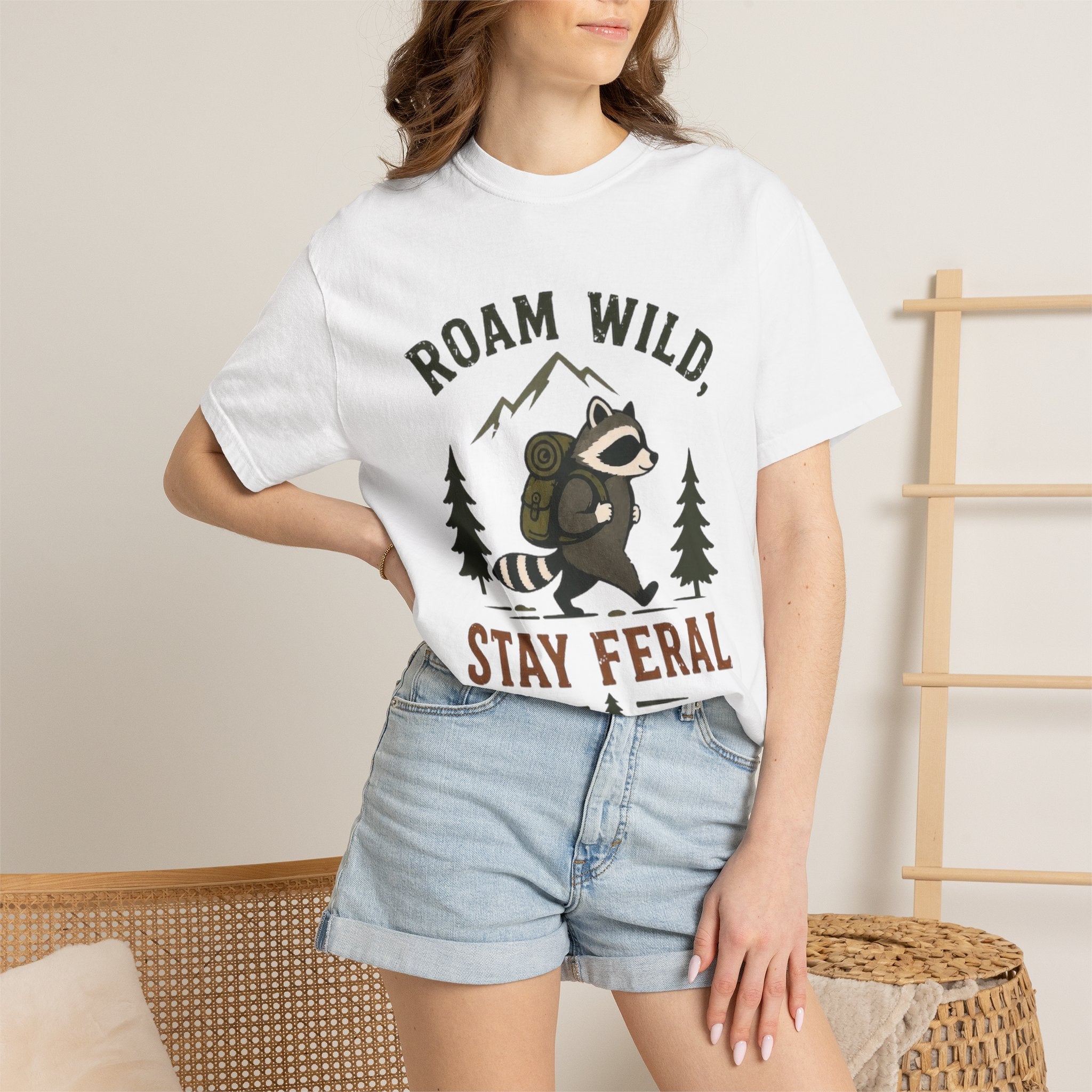 Roam Wild, Stay Feral T Shirt!