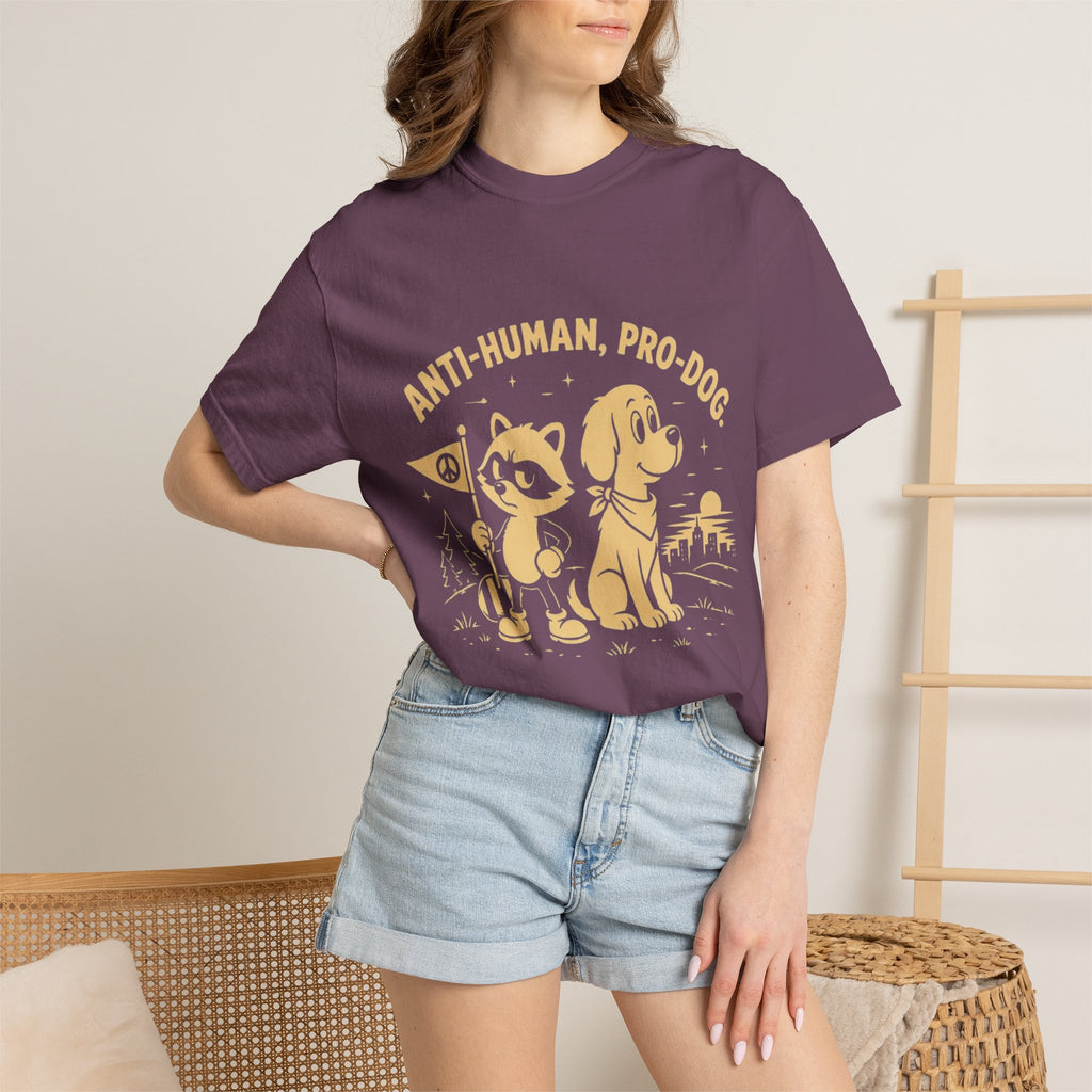 Anti-Human, Pro Dog T-Shirt
