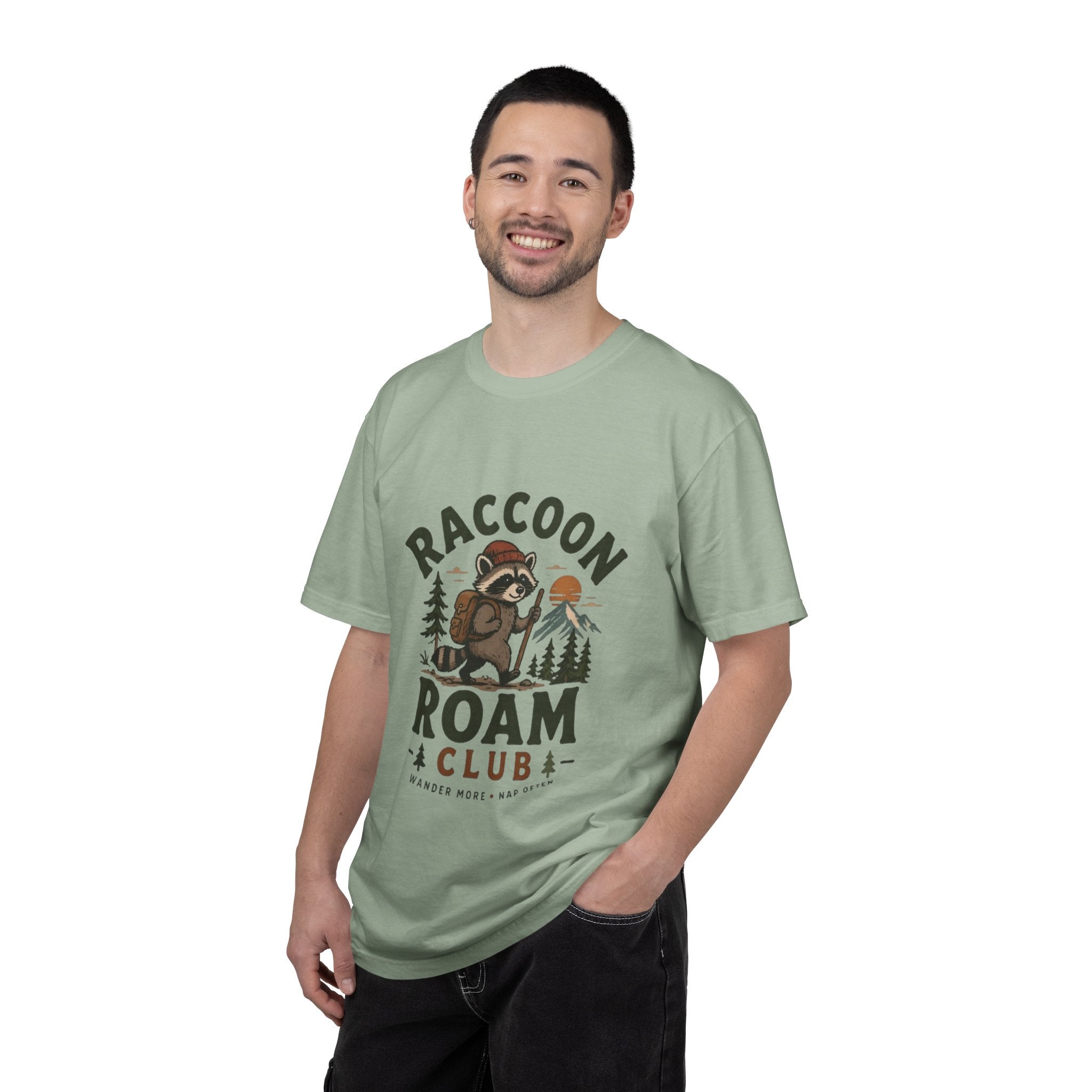 Raccoon Roam Club Branded T Shirt!